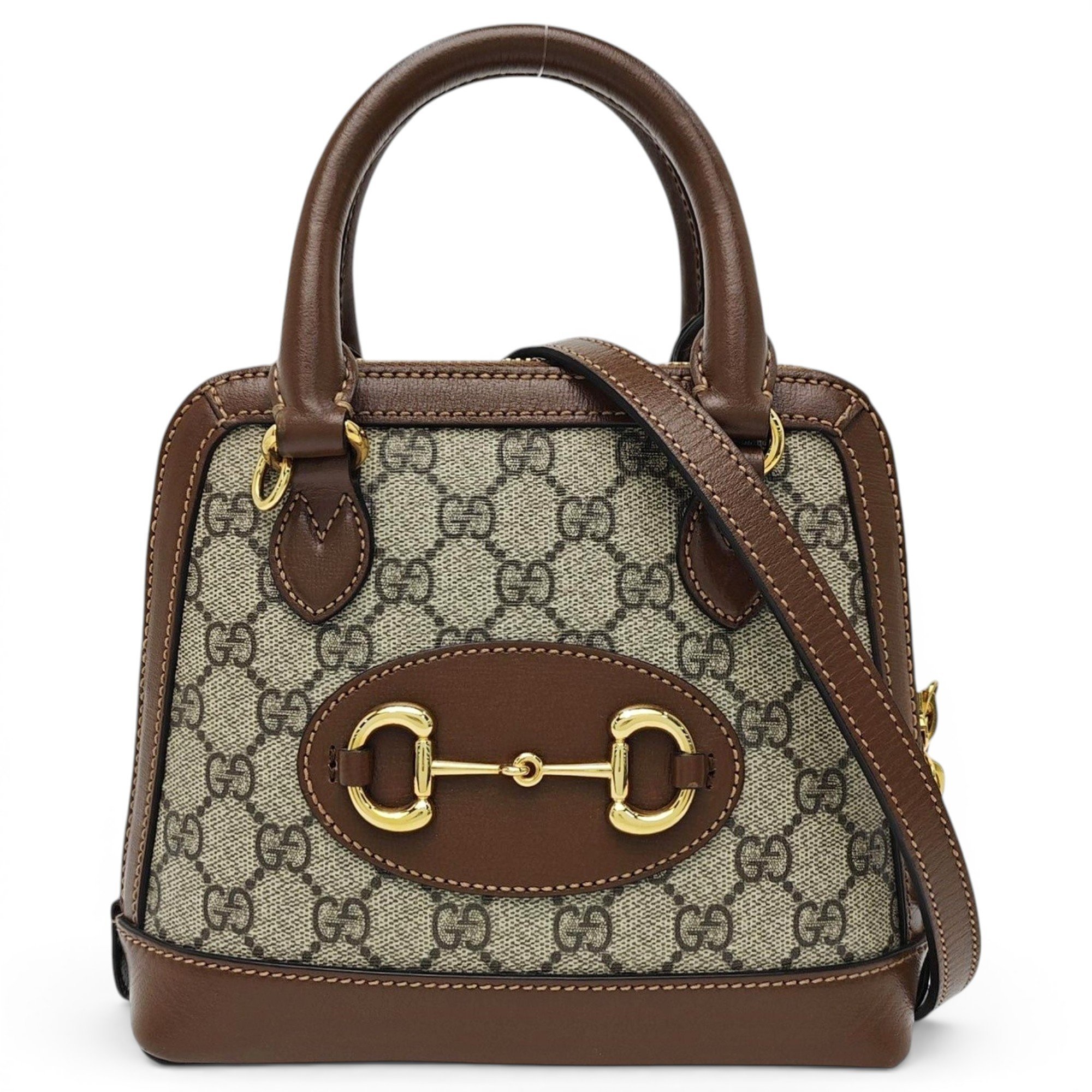 Handle Horsebit 1955 leather handbag