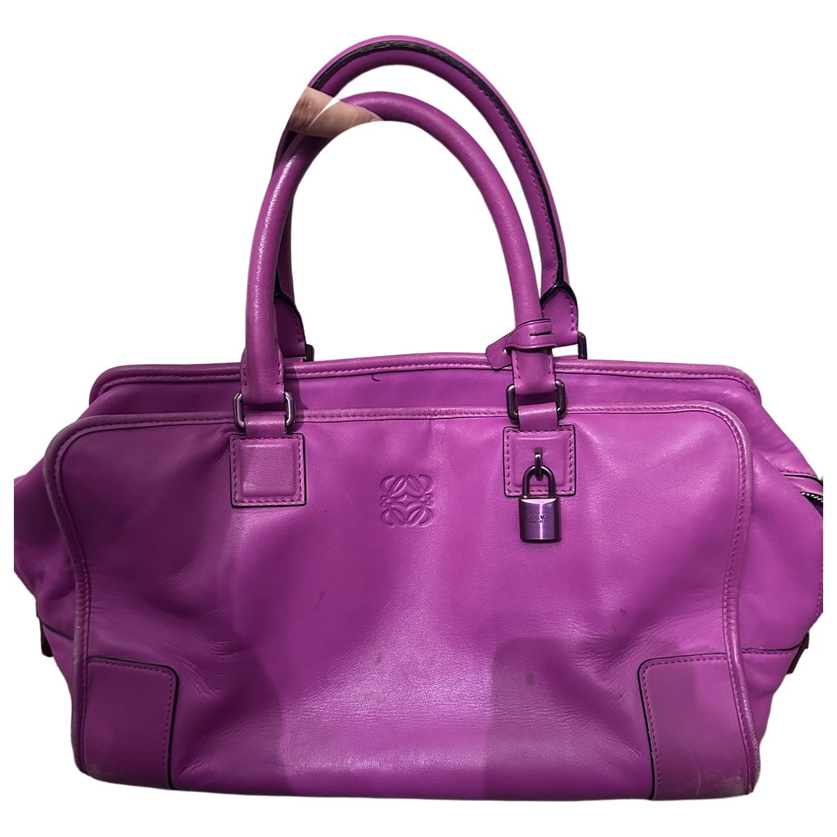 Leather handbag
