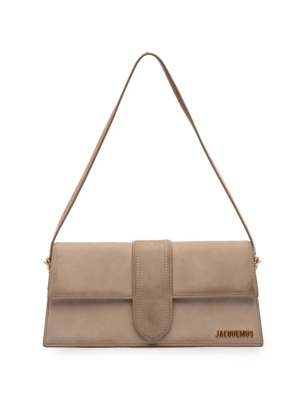 Jacquemus 2010-2026 Suede Le Bambino Long shoulder bag