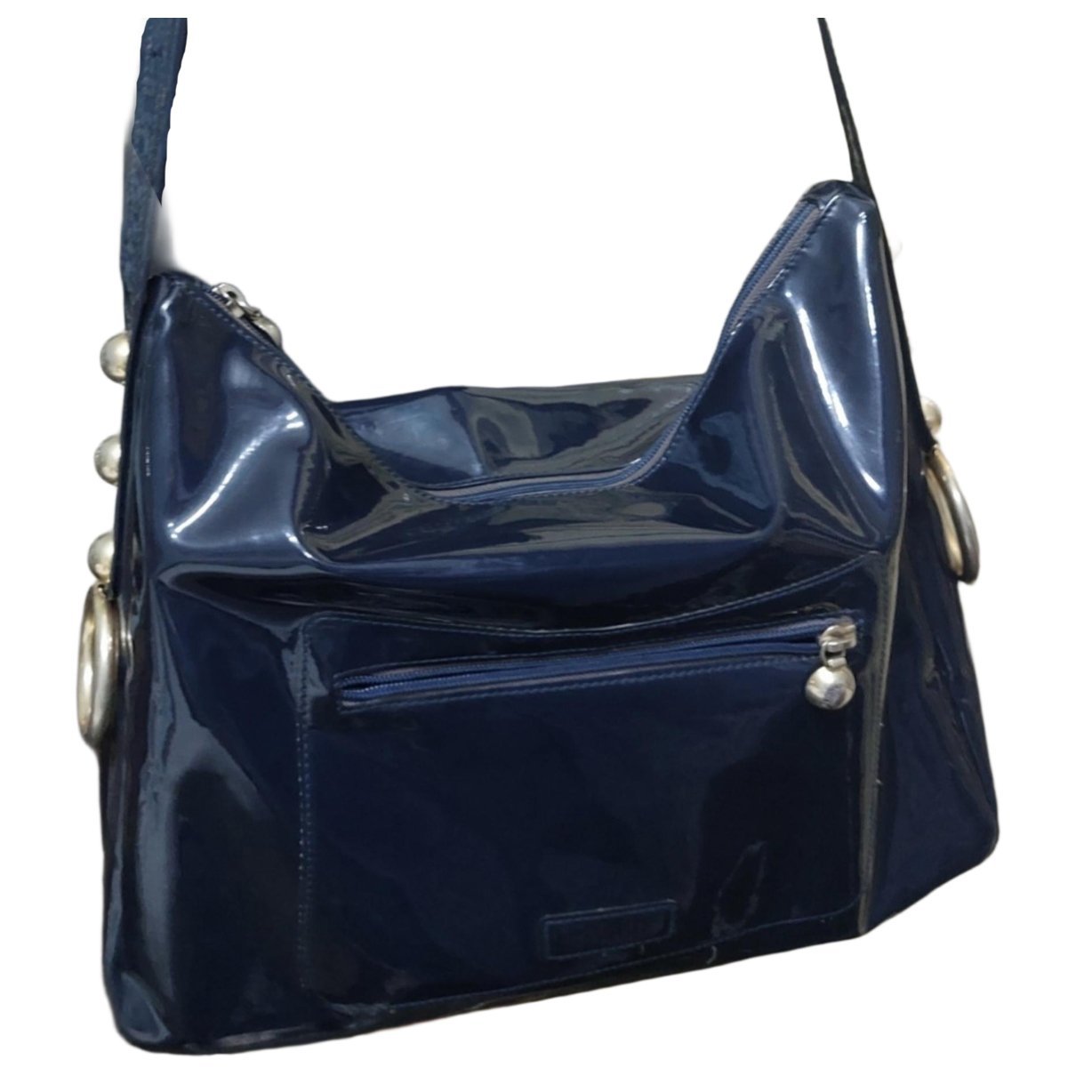 Moschino Patent leather crossbody bag