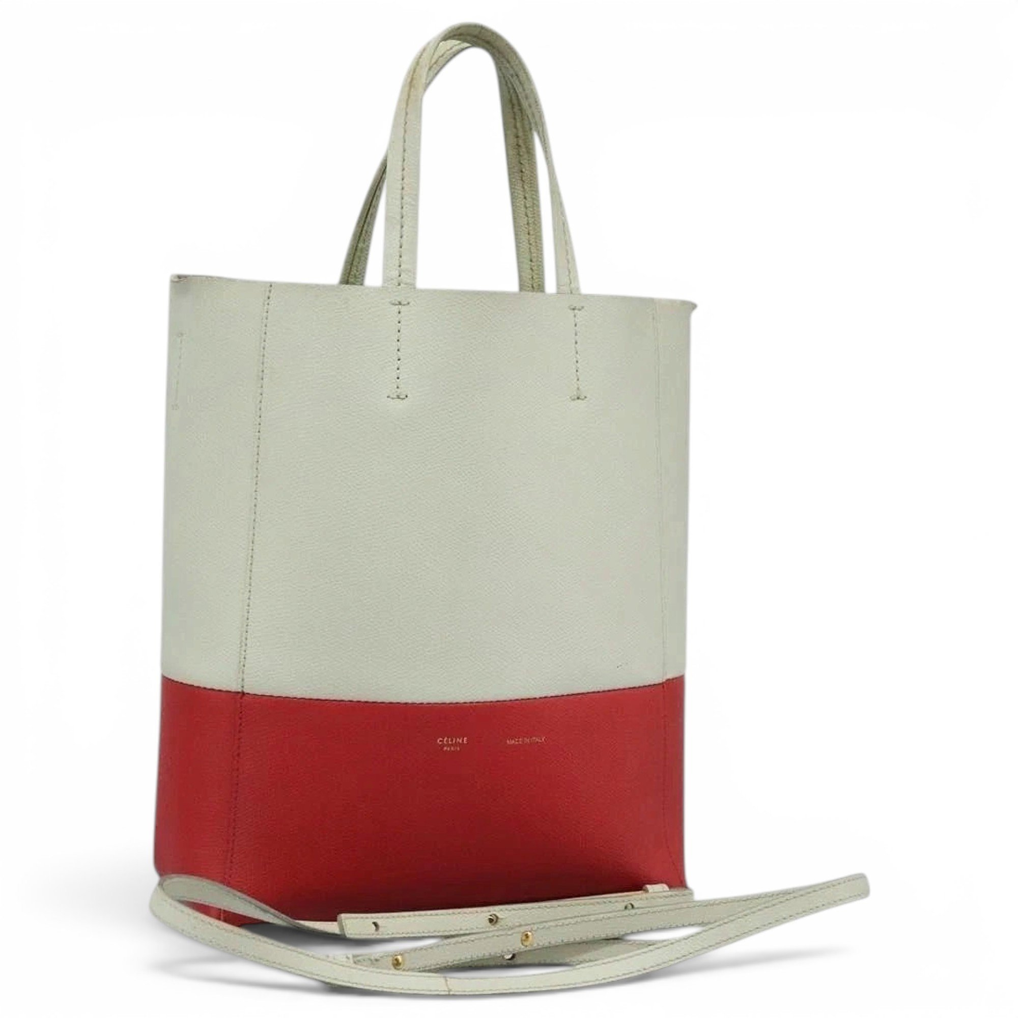 Leather tote