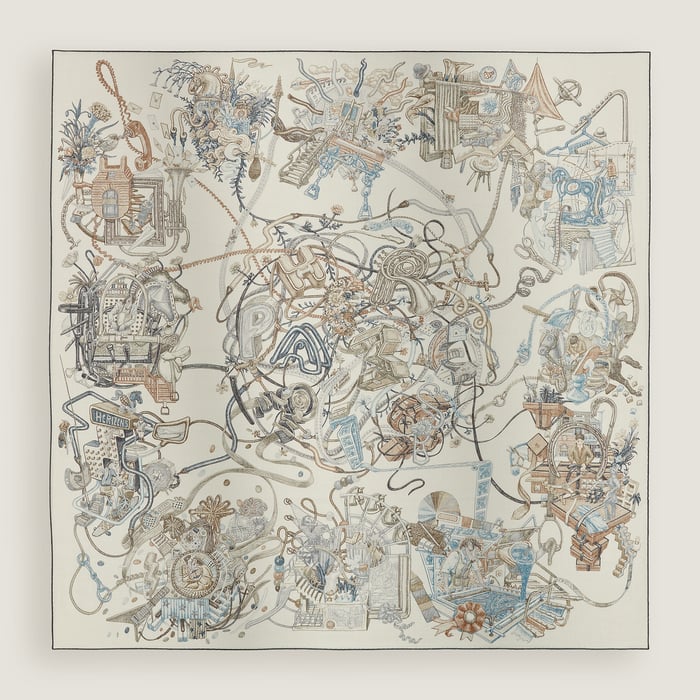 Le Monde d'Hermès Shawl 140