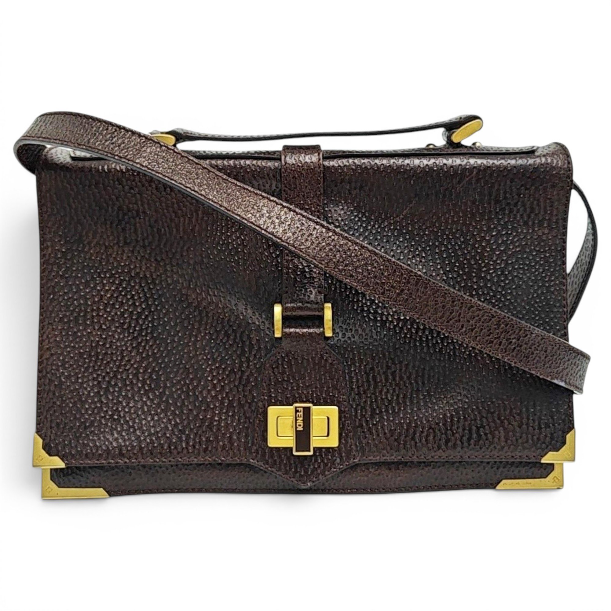 Leather handbag