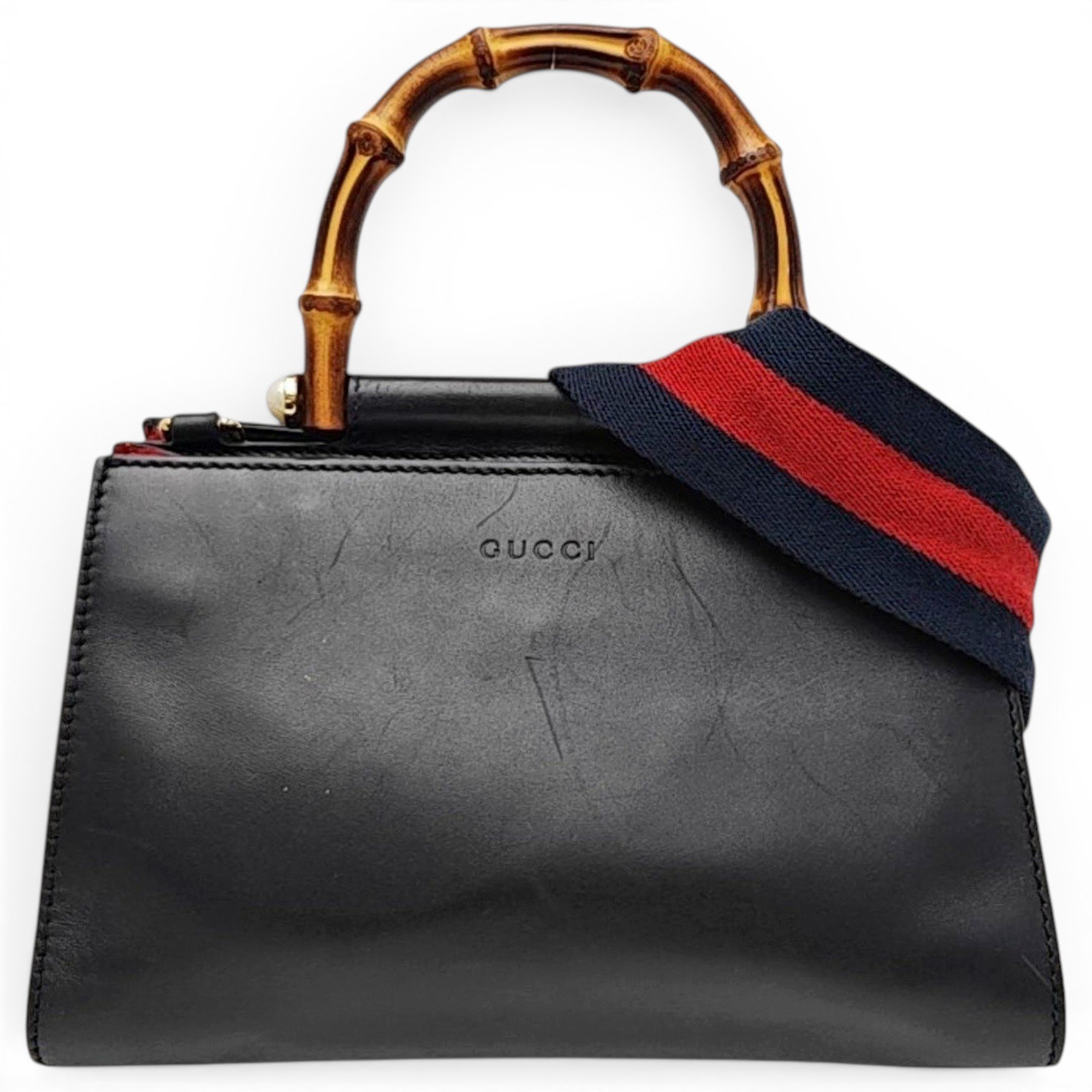Nymphaea leather handbag