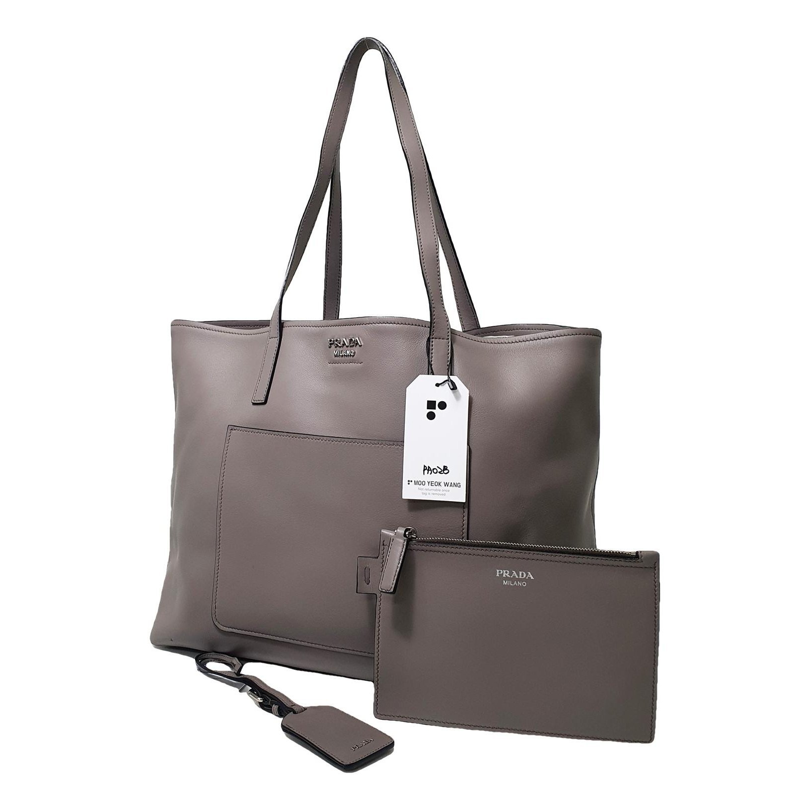 Leather handbag