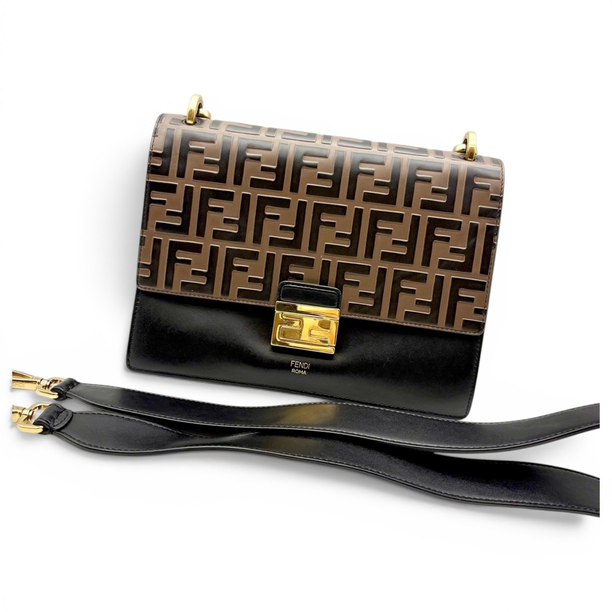 Kan I leather handbag
