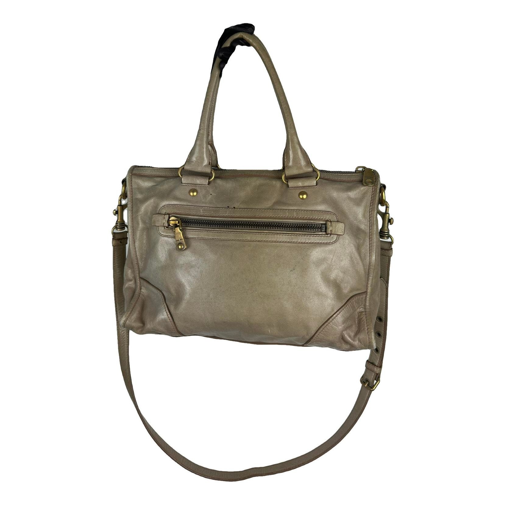 Vitello leather handbag