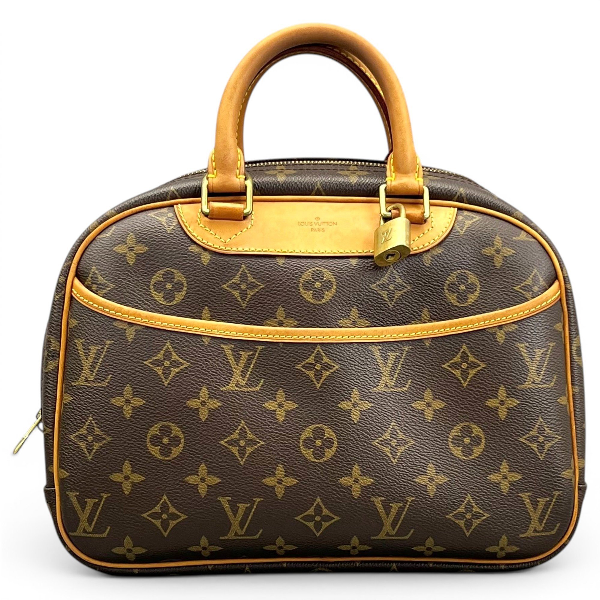 Deauville leather handbag