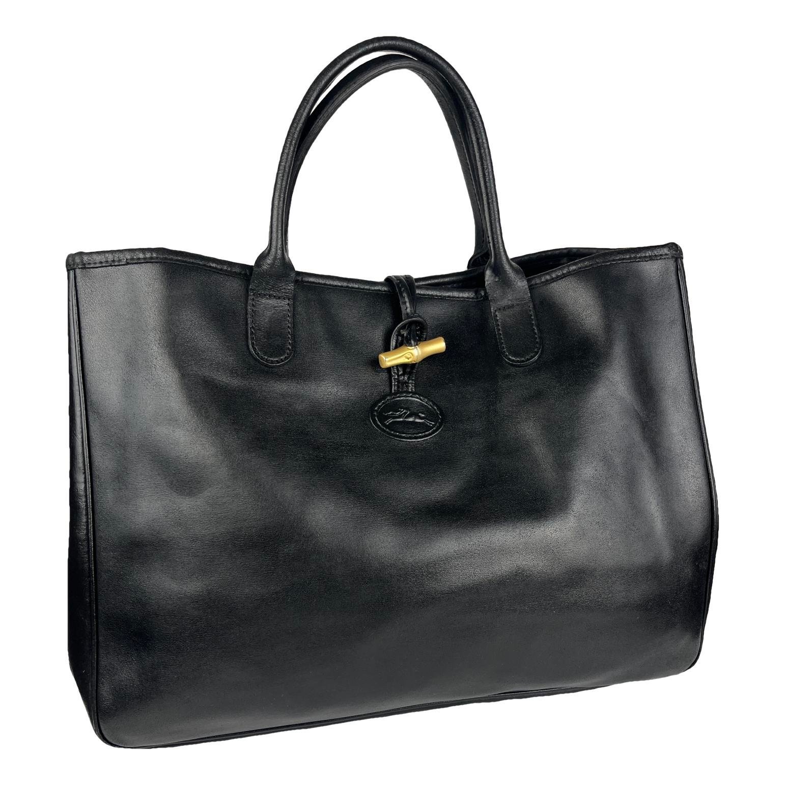 Roseau leather handbag