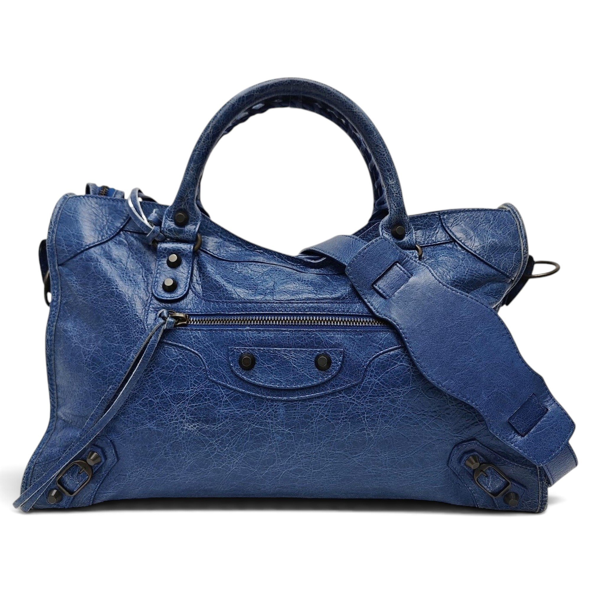 Leather handbag