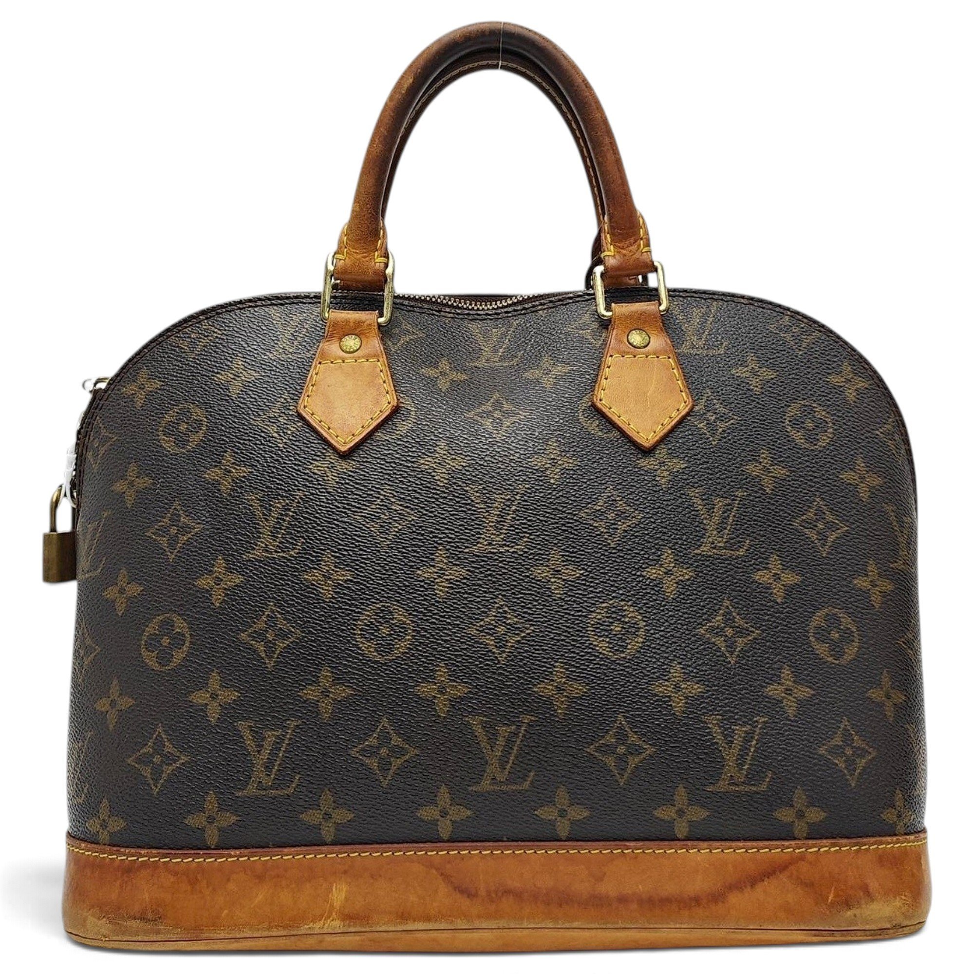 Alma leather handbag