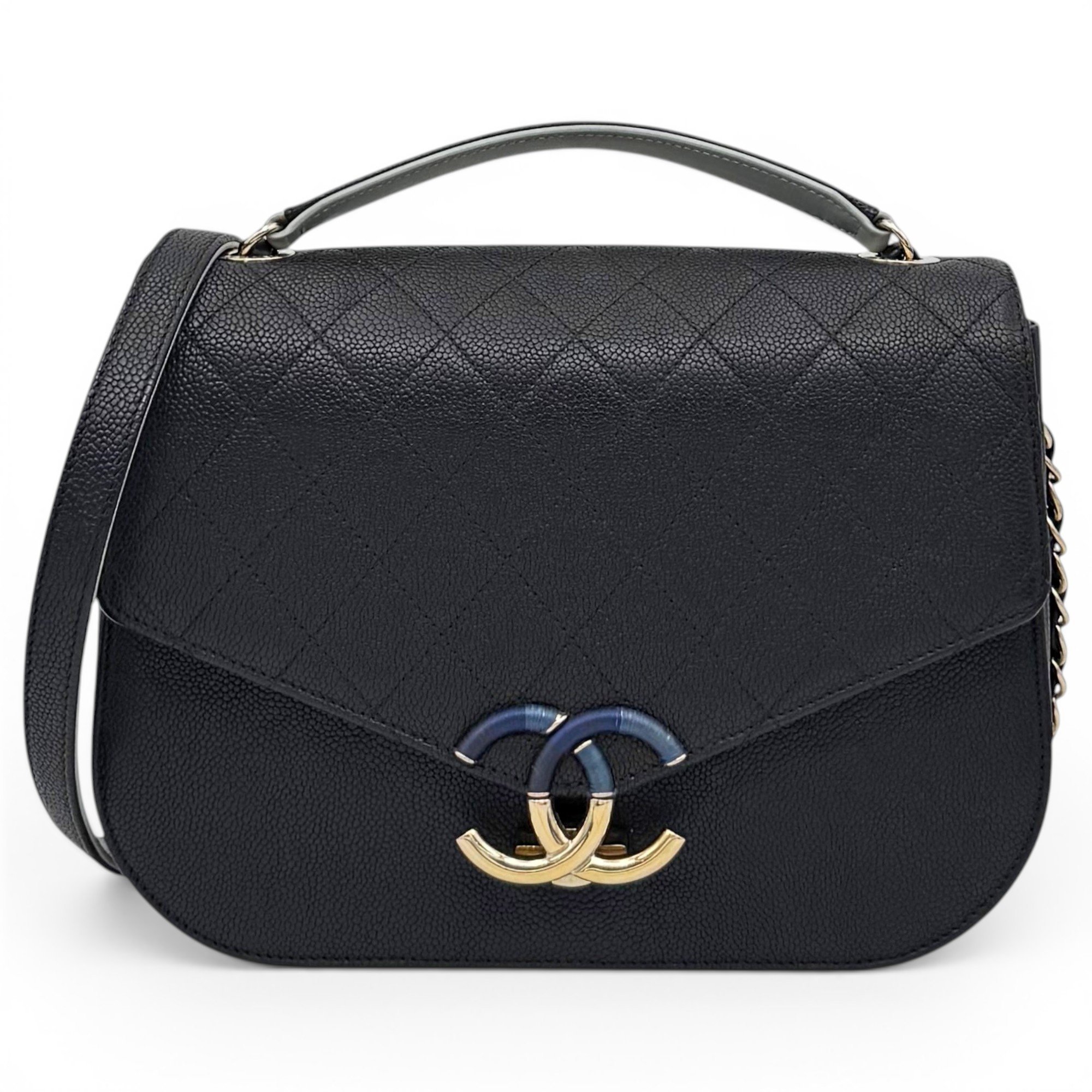 Pony-style calfskin satchel