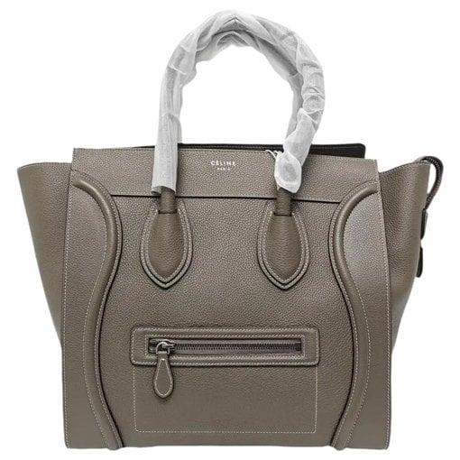 Luggage leather handbag