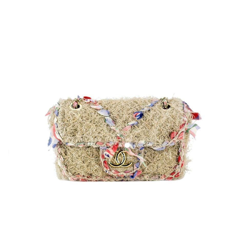 Timeless/Classique linen crossbody bag