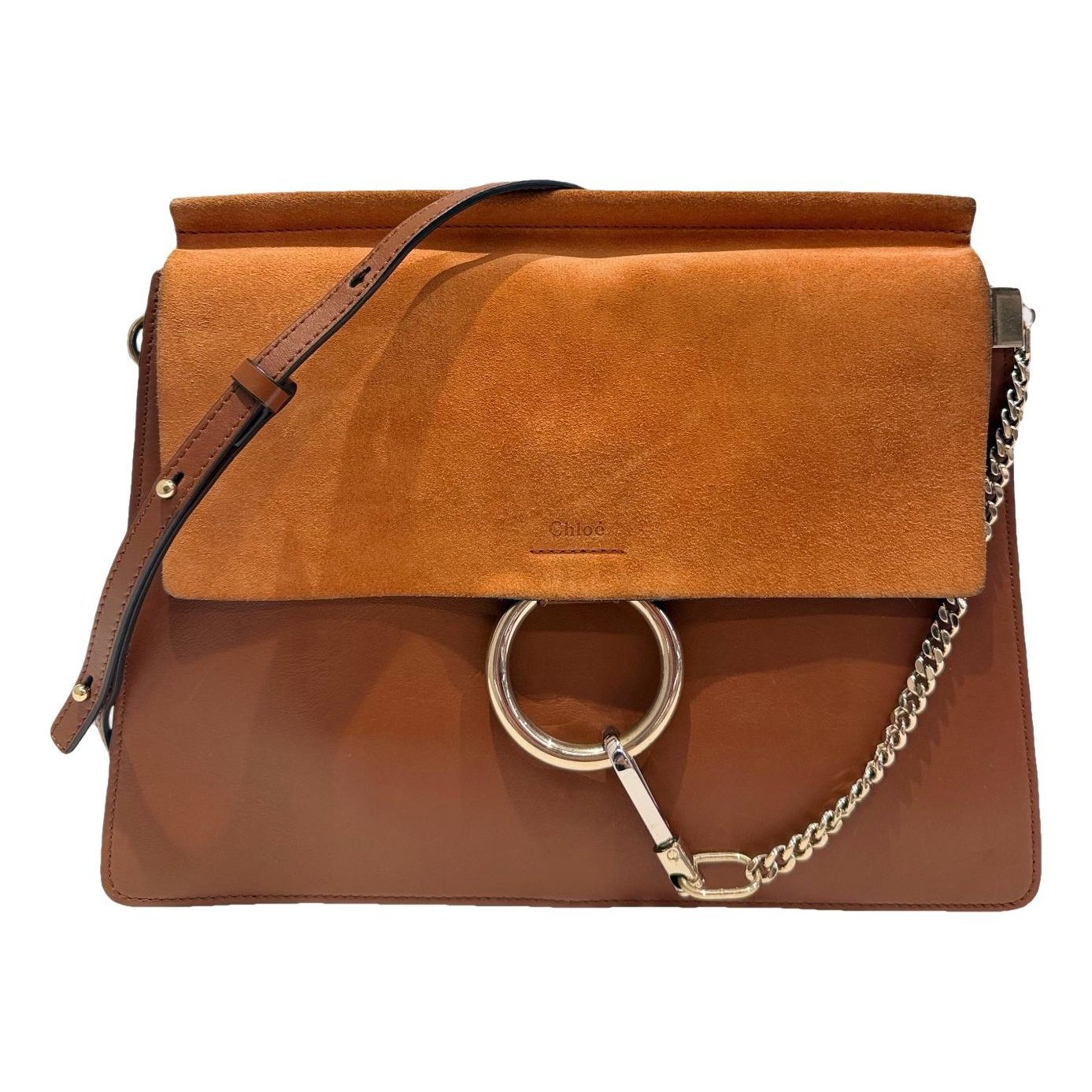 Faye leather handbag
