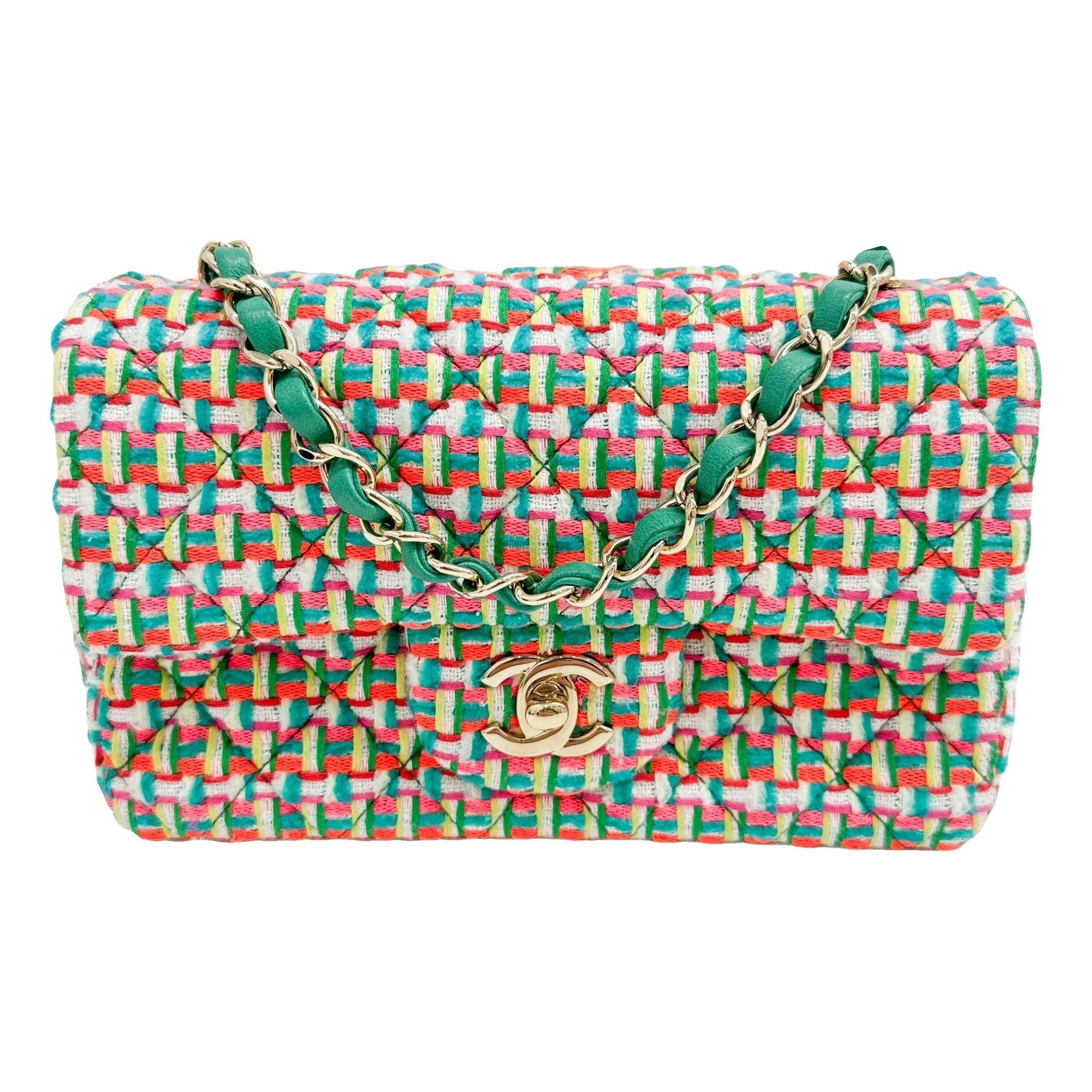 Timeless/Classique tweed mini bag