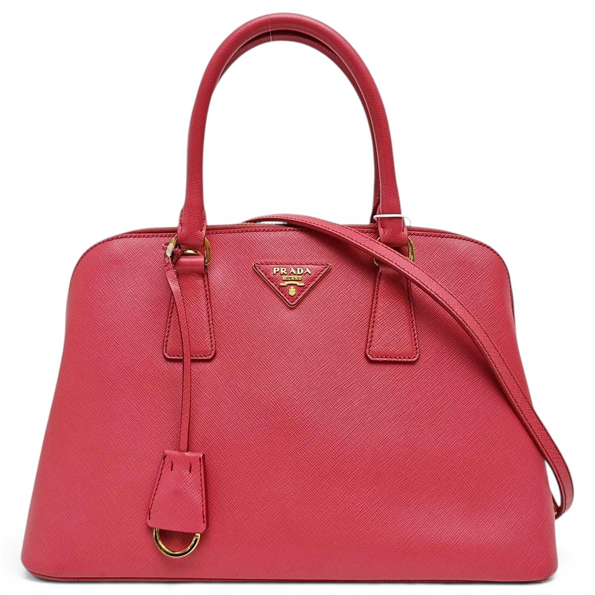 Promenade leather handbag