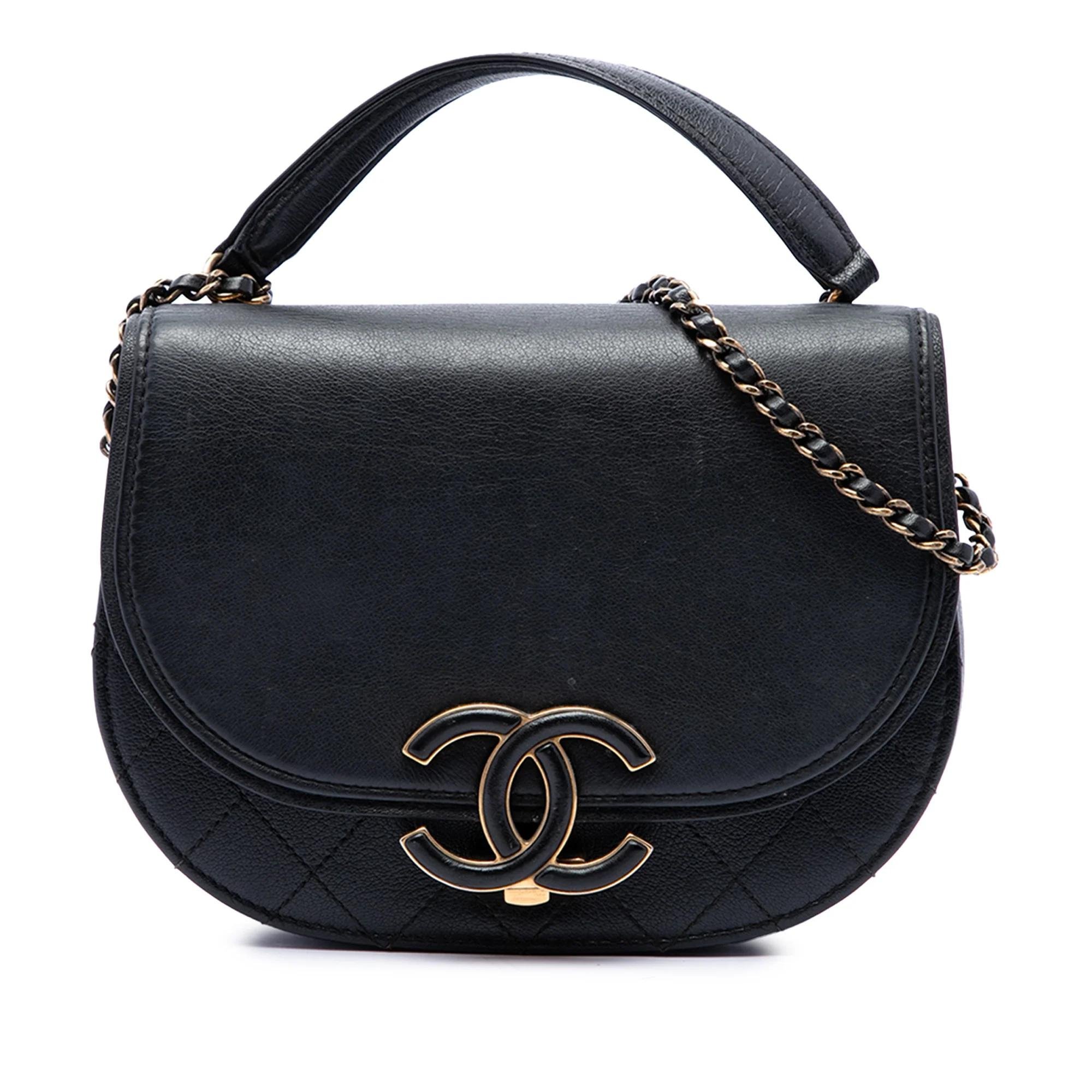 Chanel Coco Curve leather satchel
