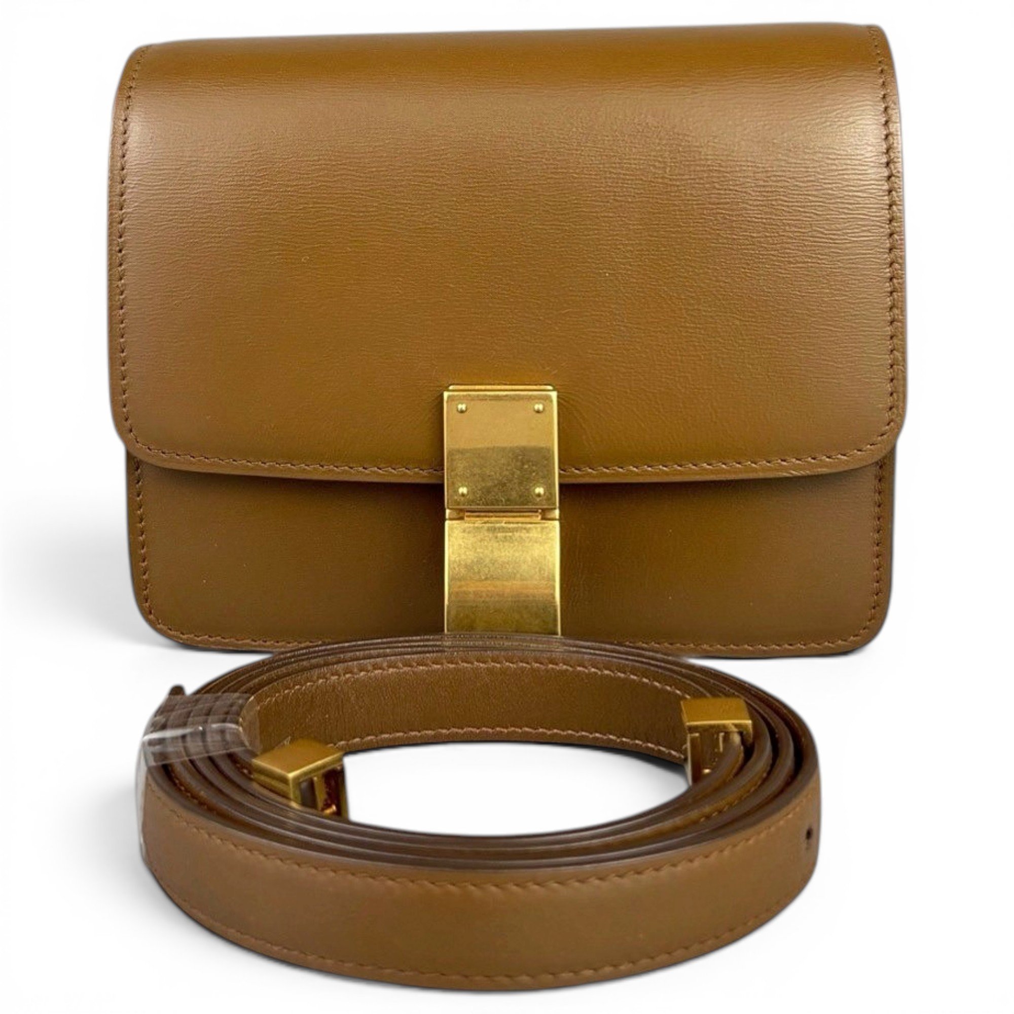 Classic leather handbag