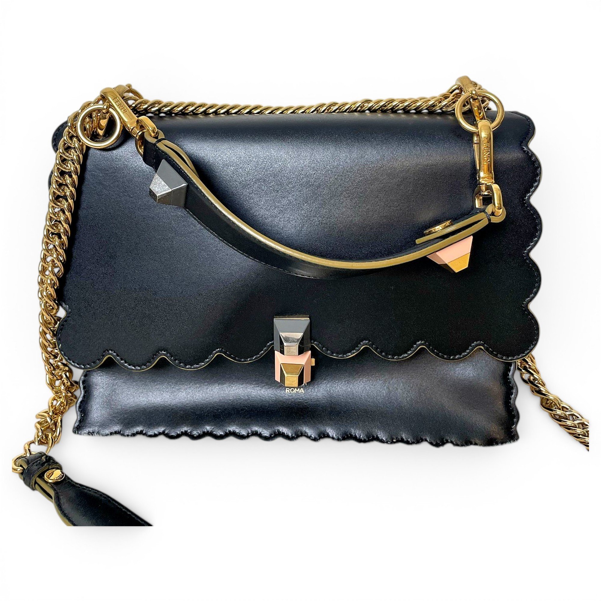 Kan I leather handbag