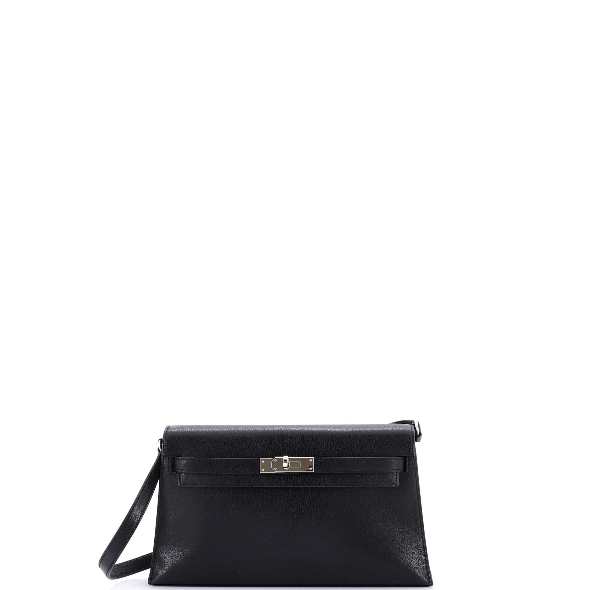 Hermes Kelly Elan Shoulder Bag Chevre Chamkila