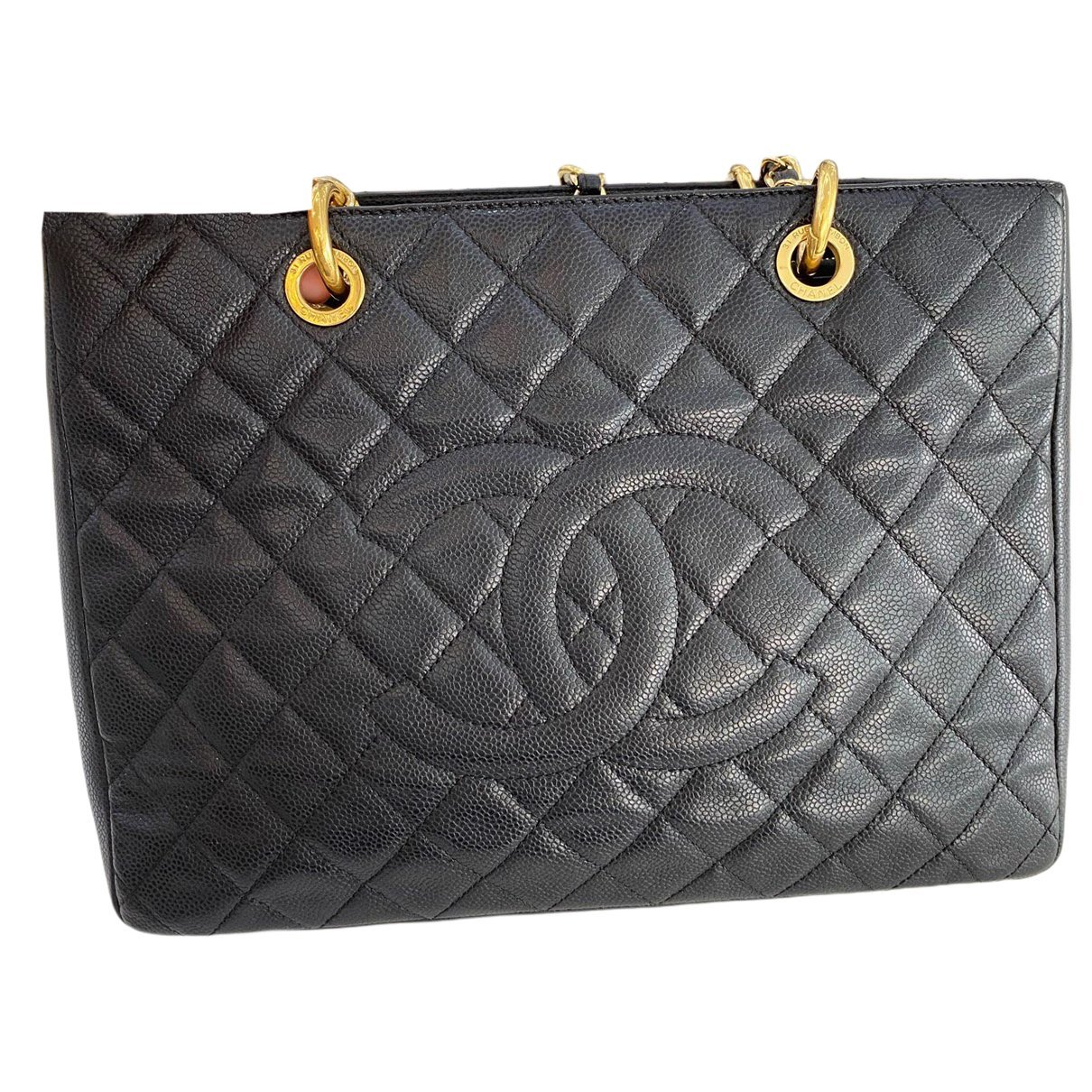 Grand shopping leather handbag