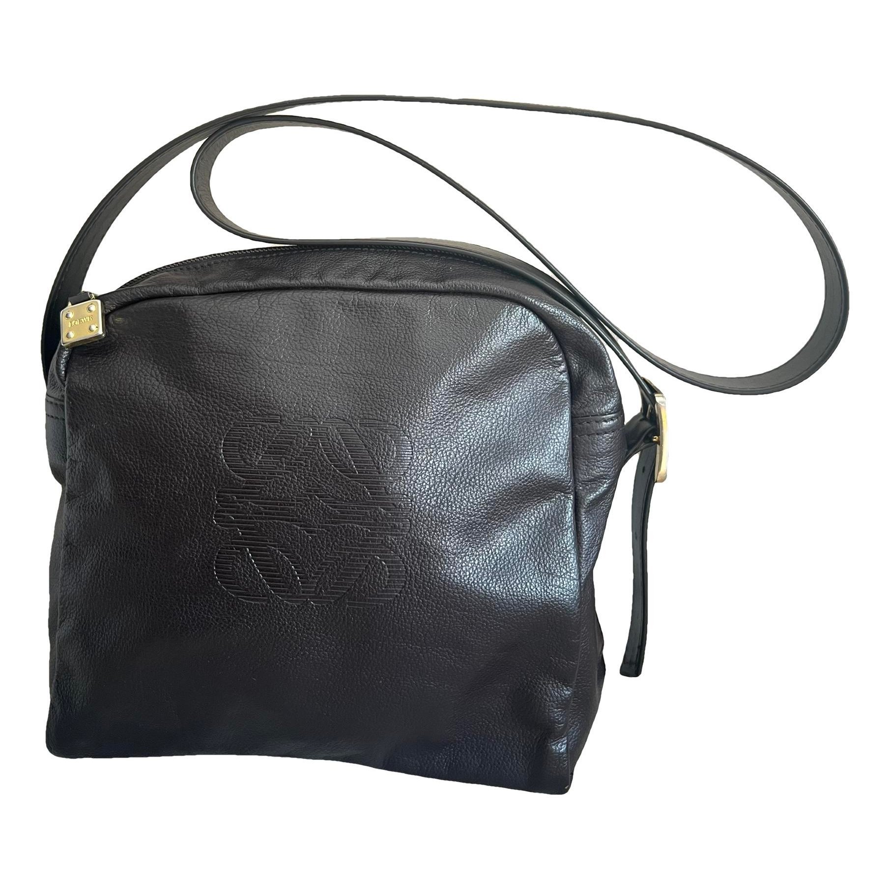 Leather crossbody bag