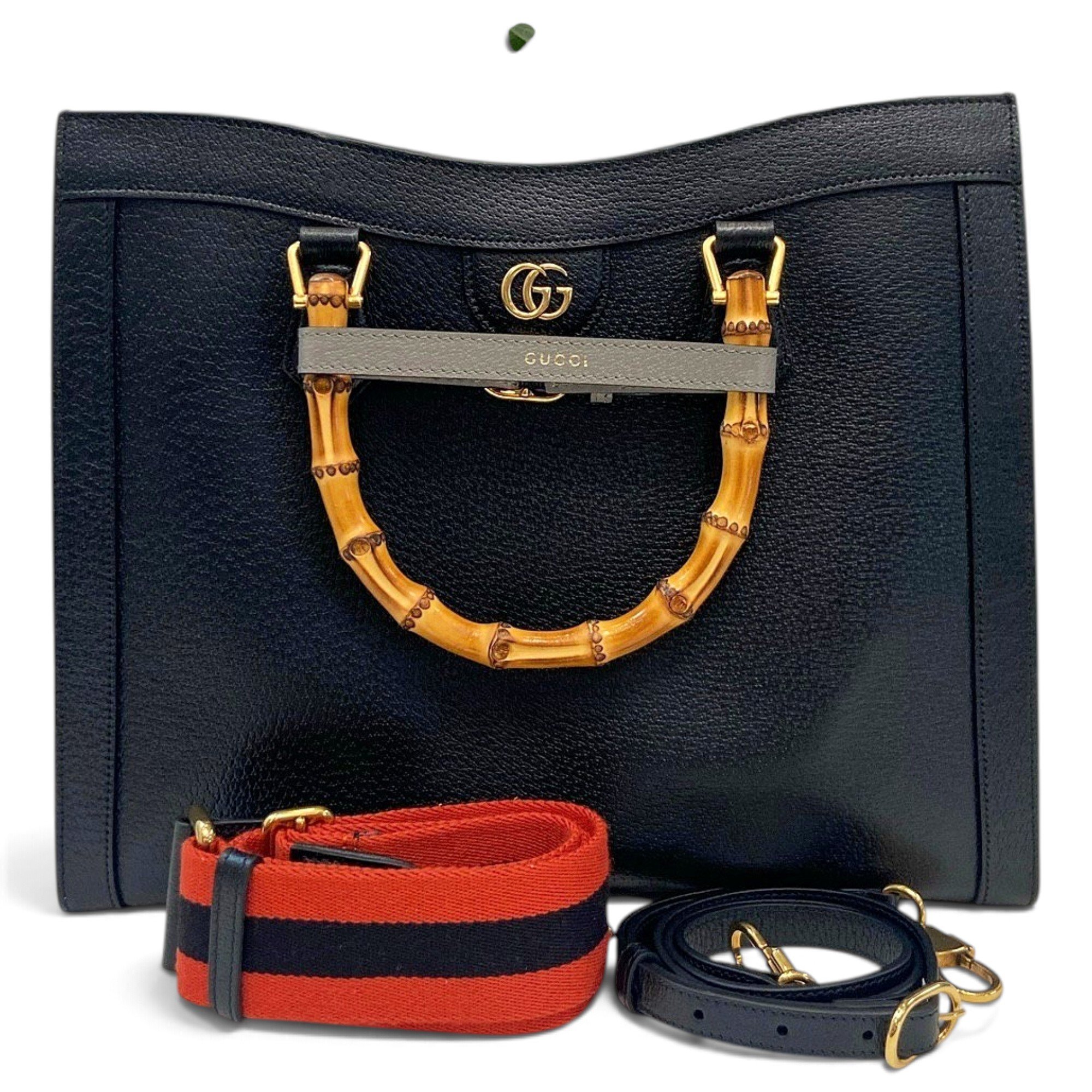 Diana Bamboo leather tote