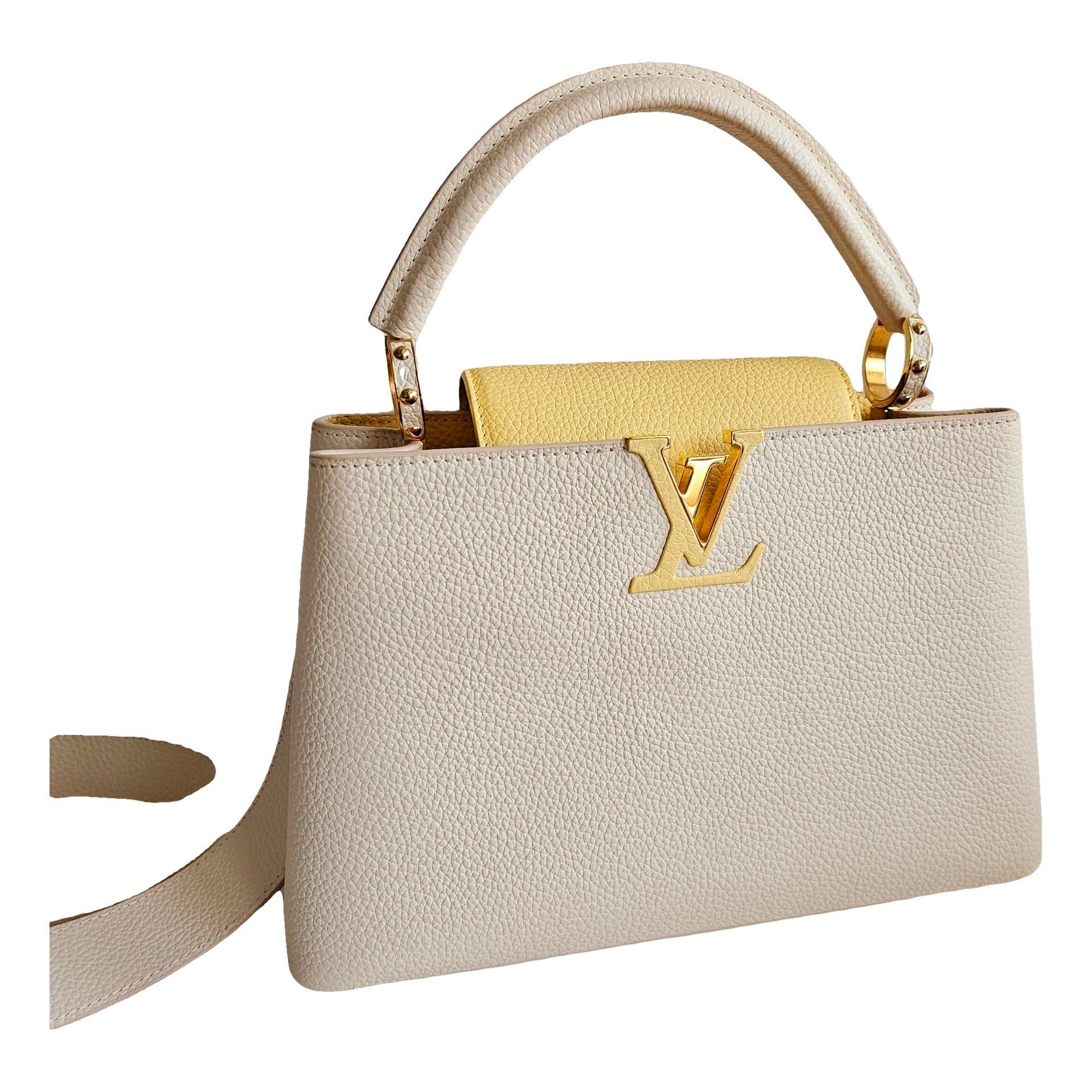 Capucines leather handbag