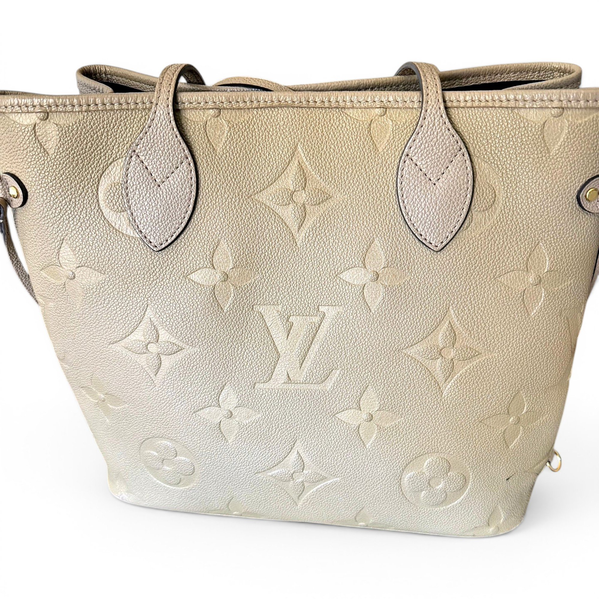 Neverfull leather tote