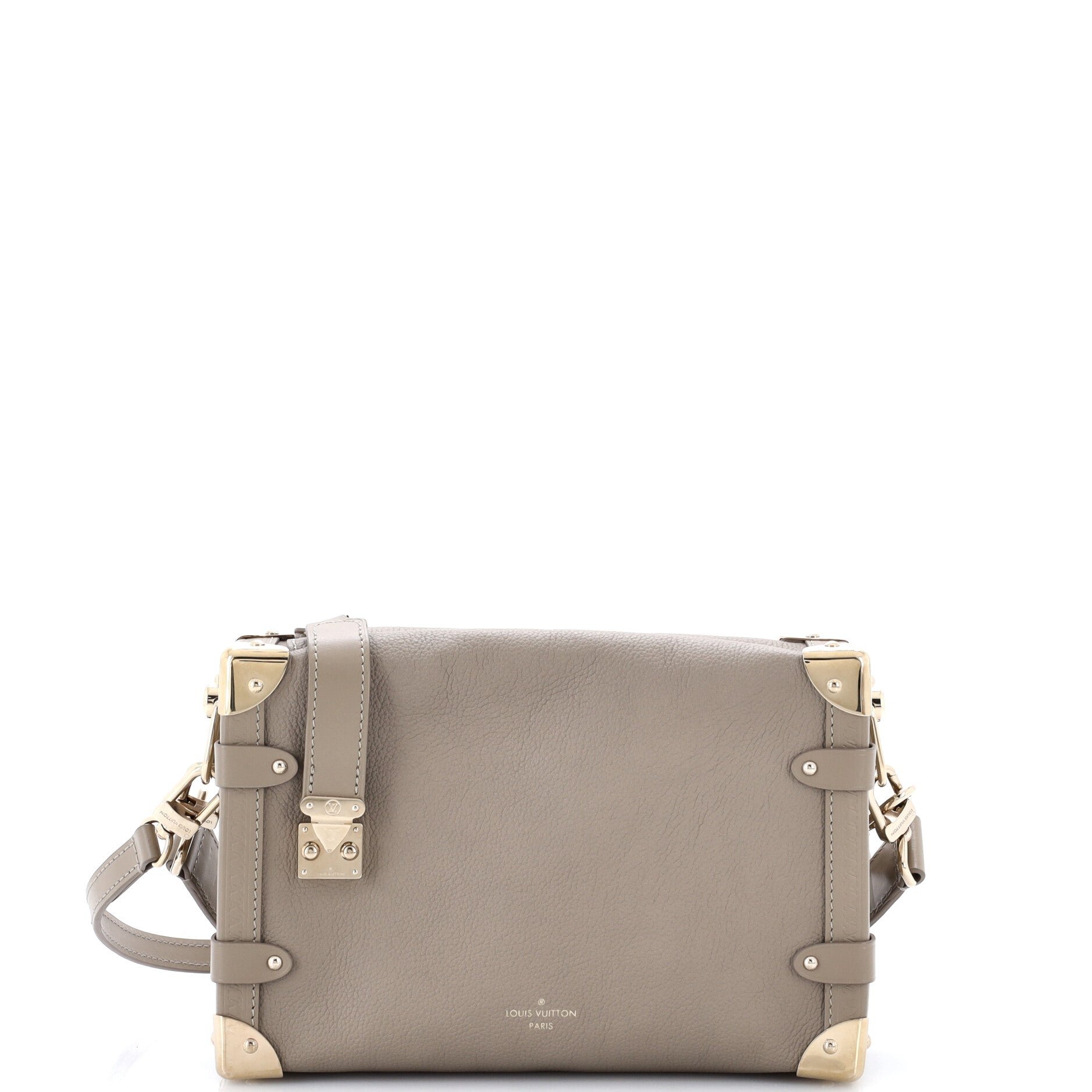 Side Trunk Handbag Taurillon Leather MM