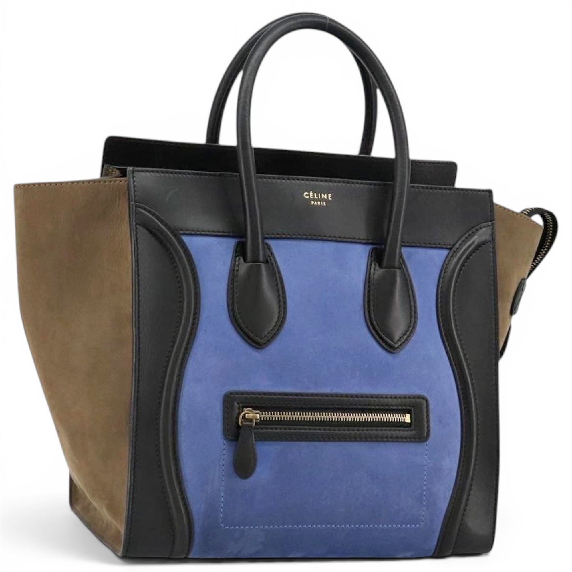 Luggage leather handbag