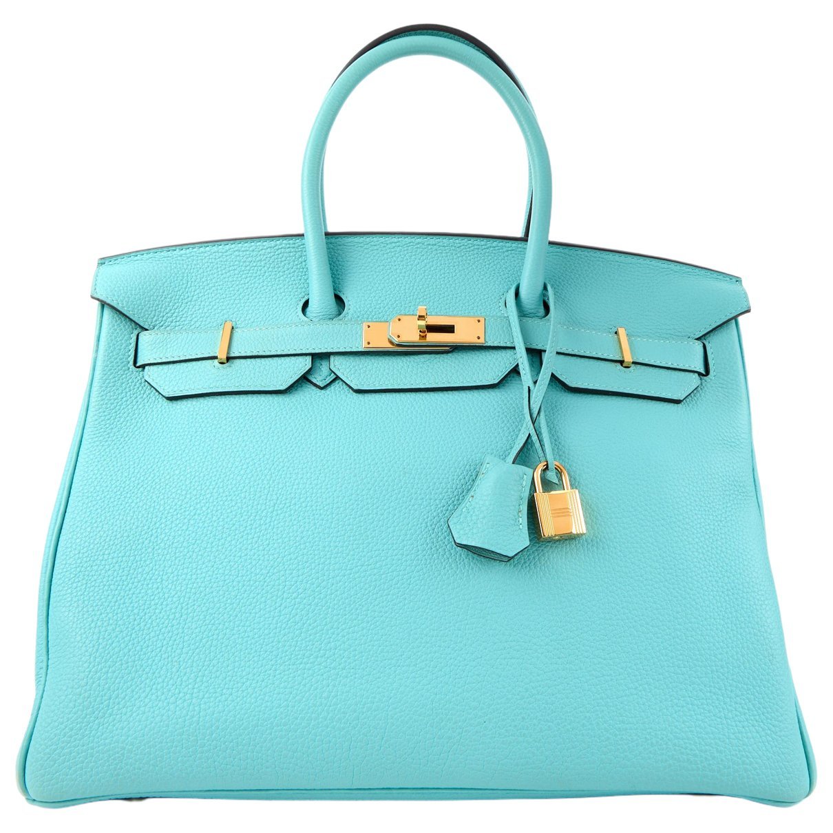 Birkin 35 leather handbag