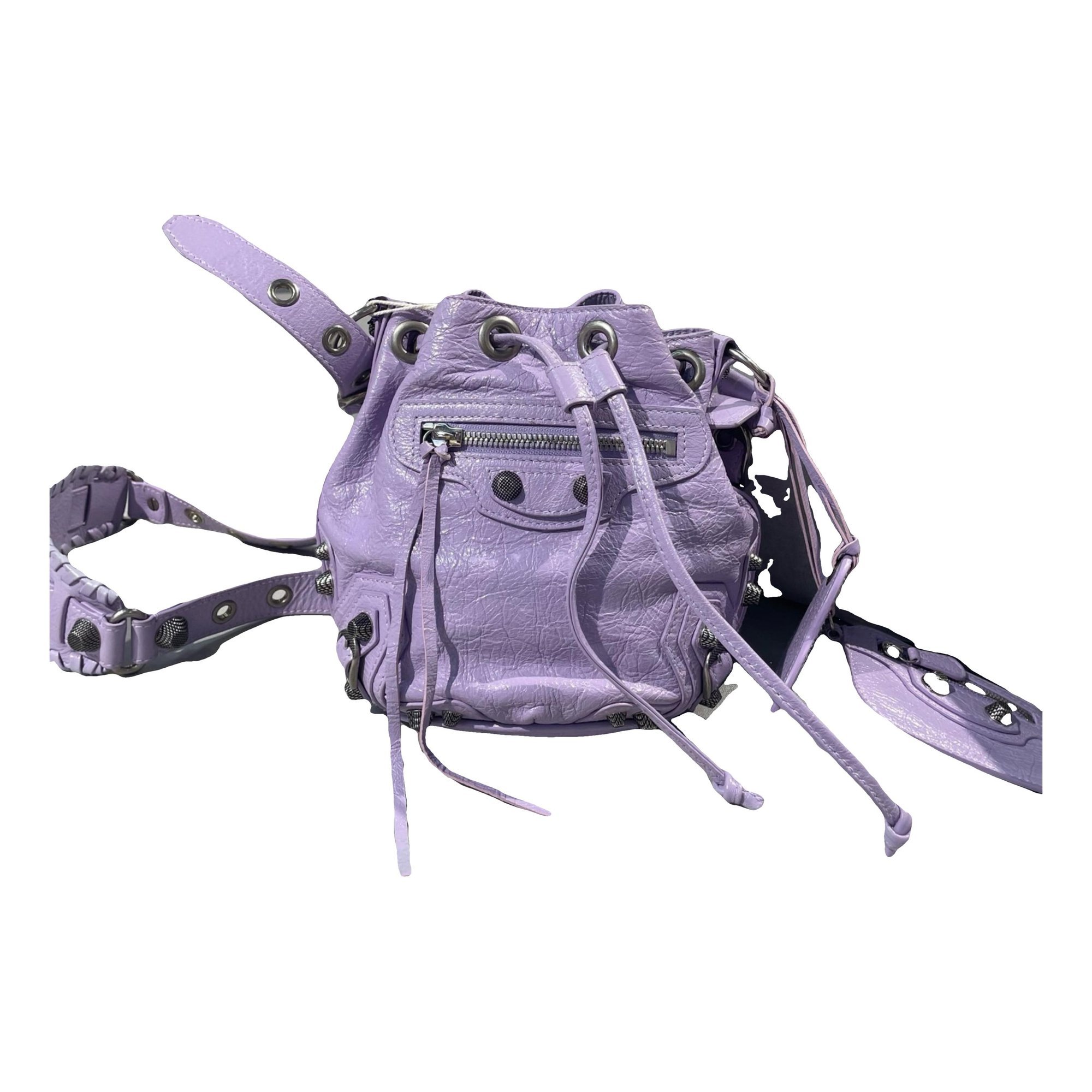City leather bag