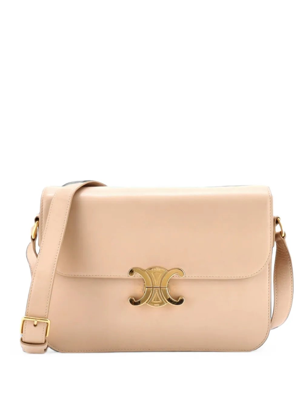 Triomphe Shoulder Bag Smooth Calfskin Large crossbody bag