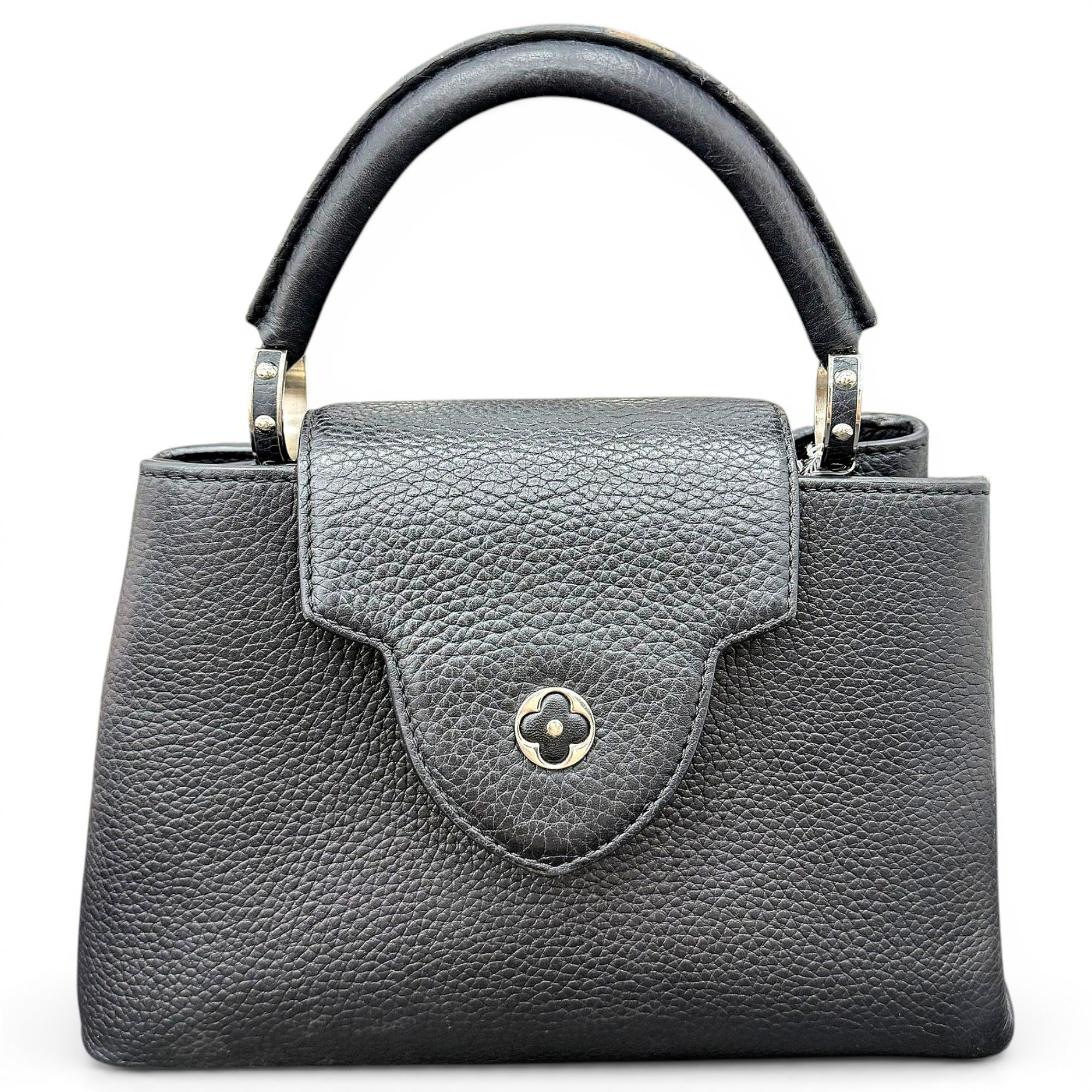 Capucines leather handbag