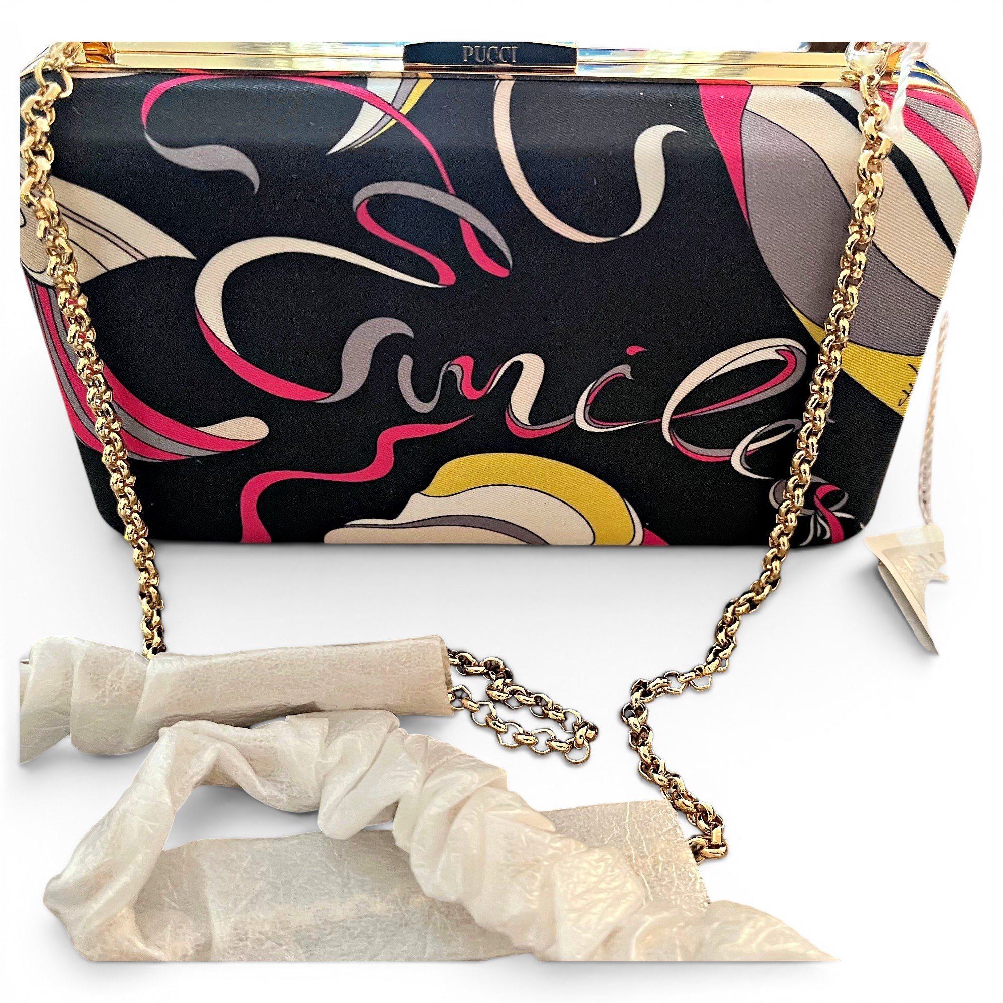 Cloth clutch bag