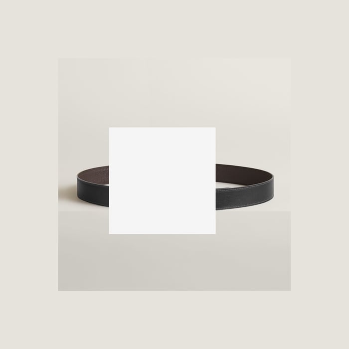 H Martelee Belt Buckle & Reversible Leather Strap 32 MM