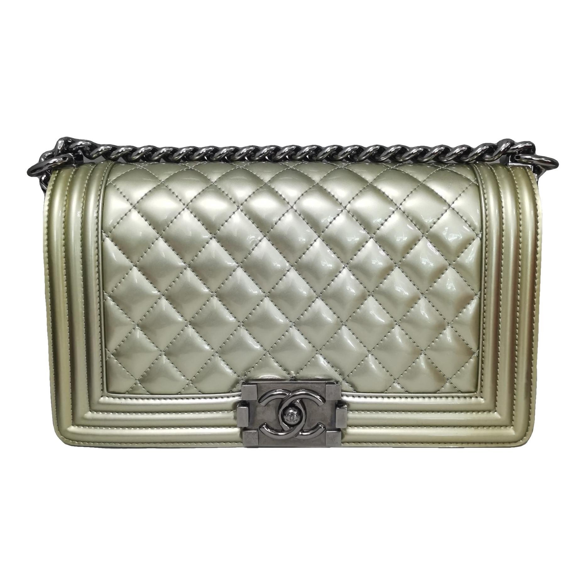 Boy leather crossbody bag