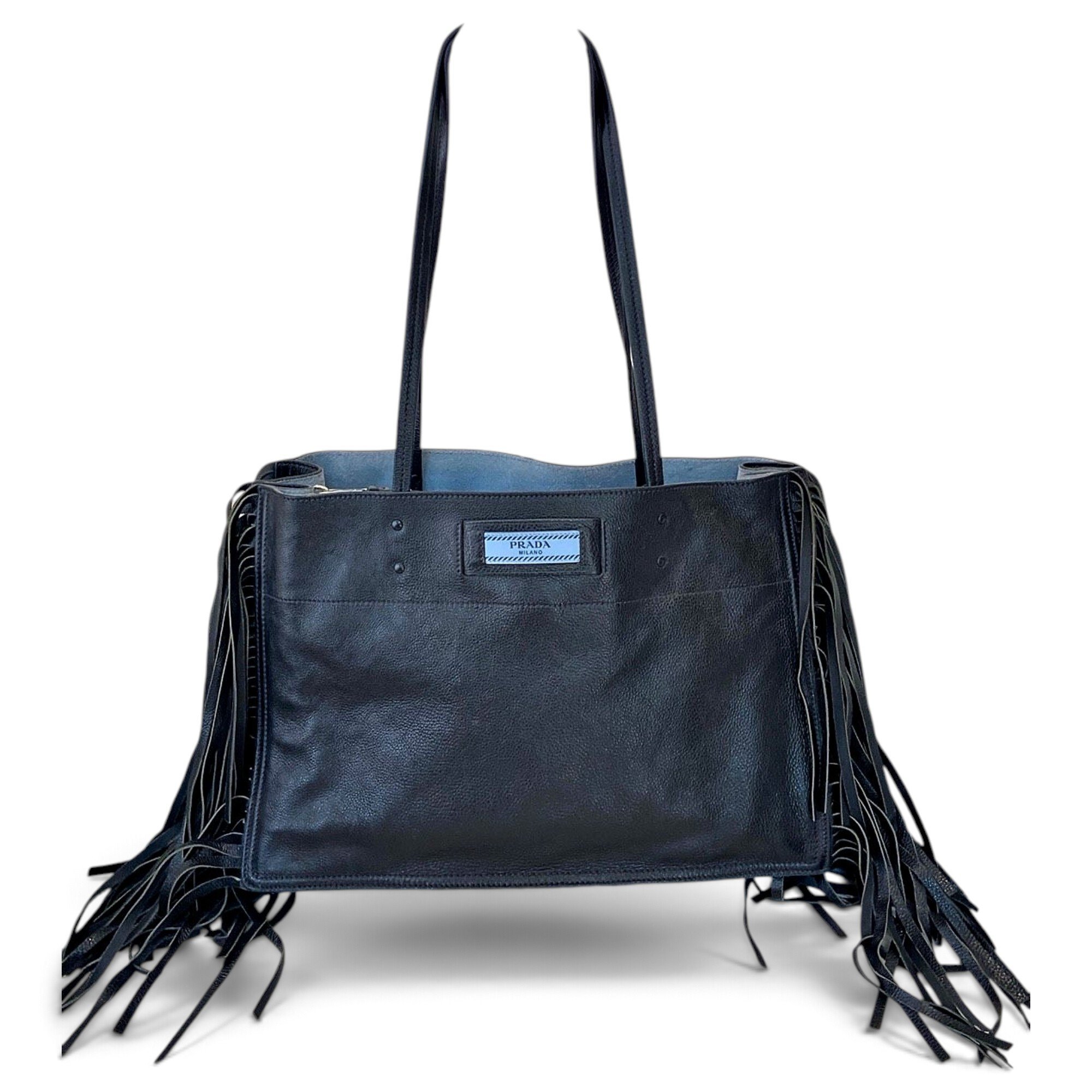 Leather tote