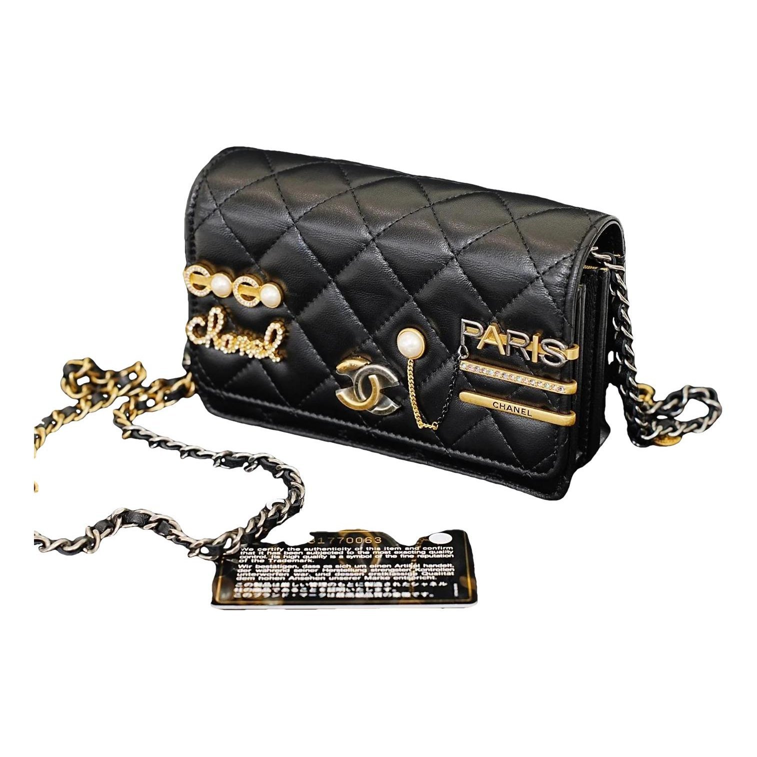 Leather mini bag