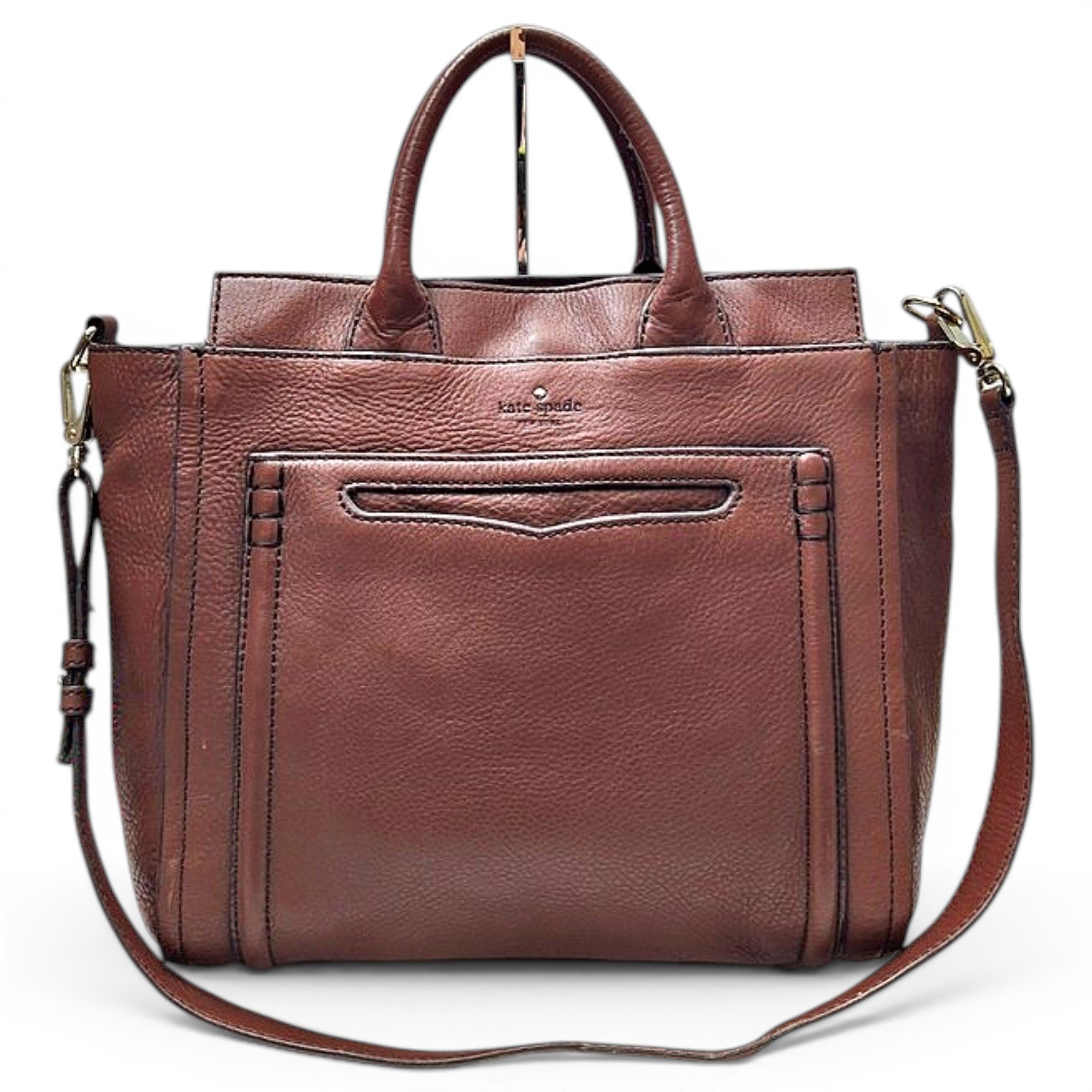 Leather satchel