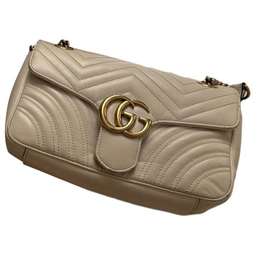 GG Marmont Flap leather crossbody bag