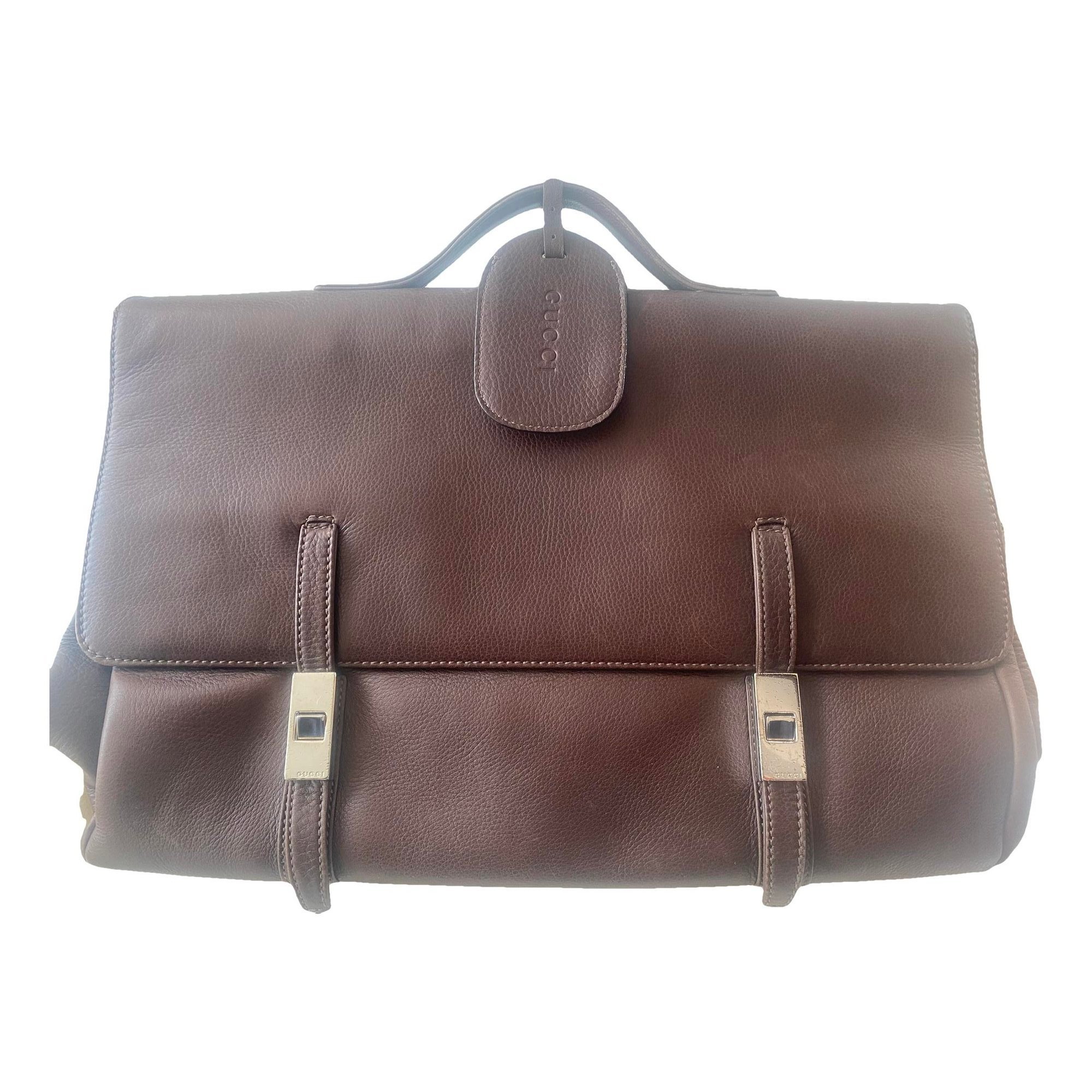 Leather satchel