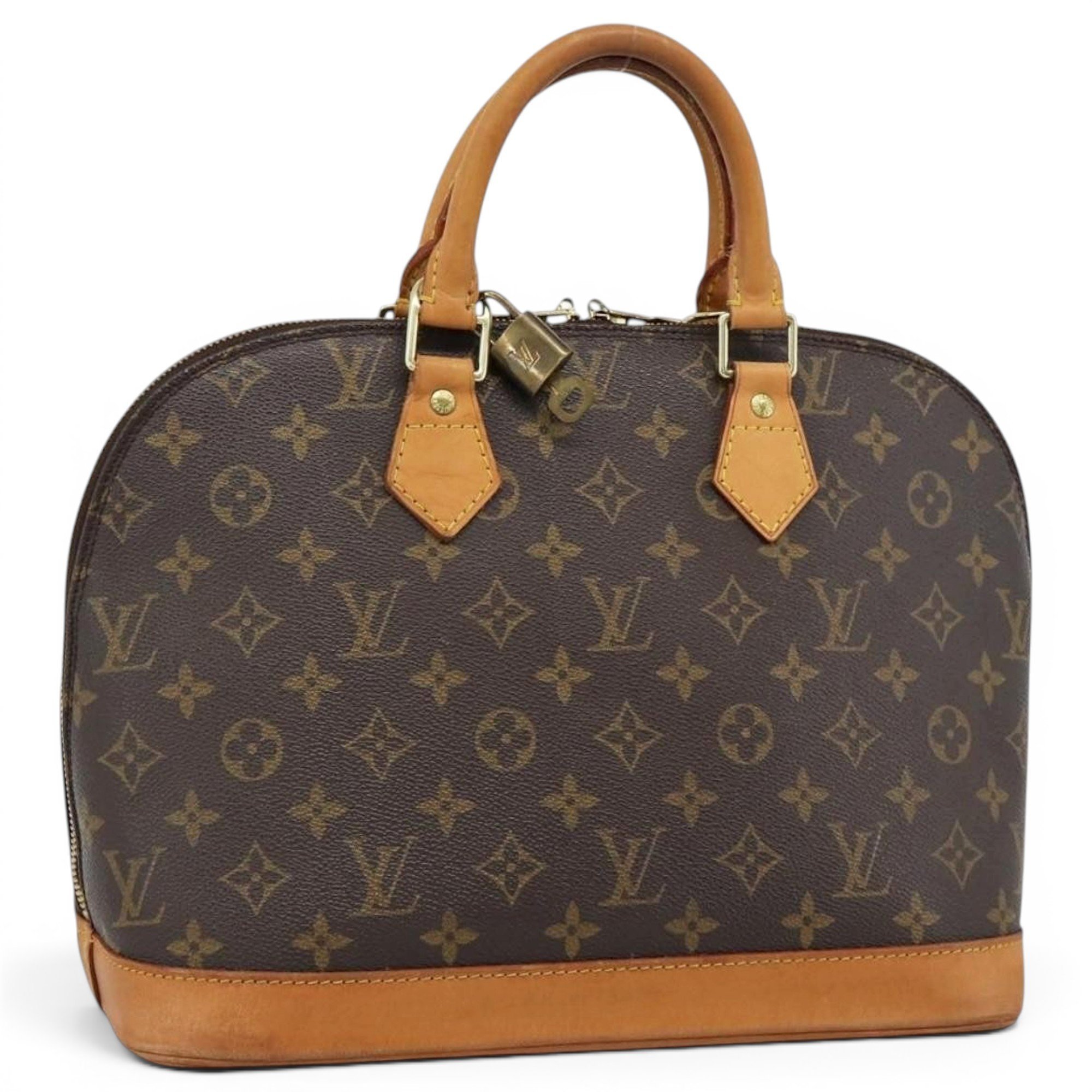 Alma leather handbag