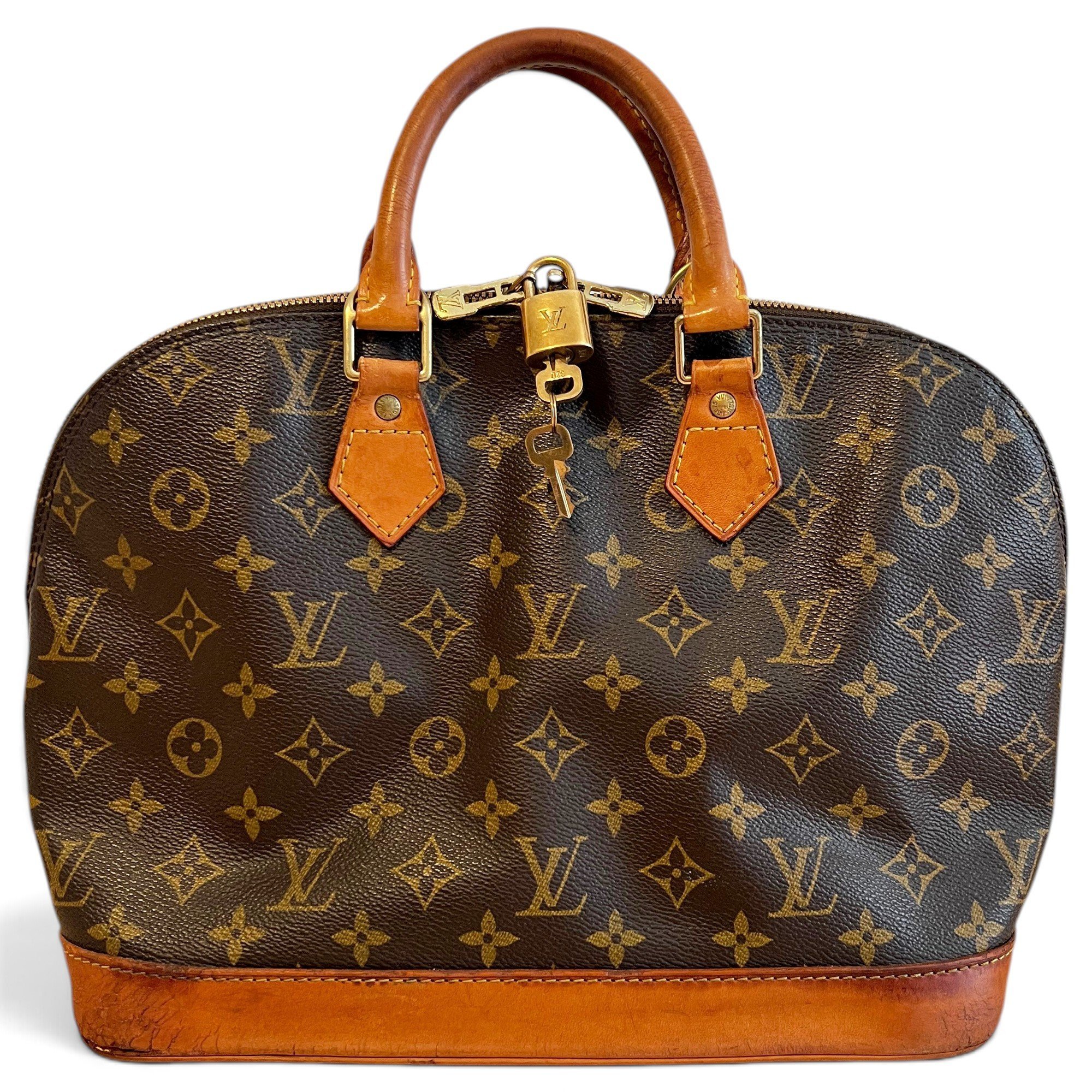 Alma leather handbag
