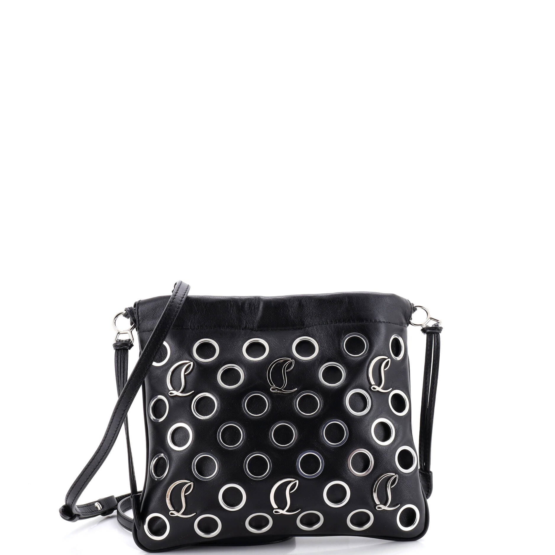 Eyelet Mouchara Crossbody Bag Leather Mini