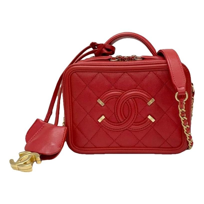 CC Filigree leather handbag