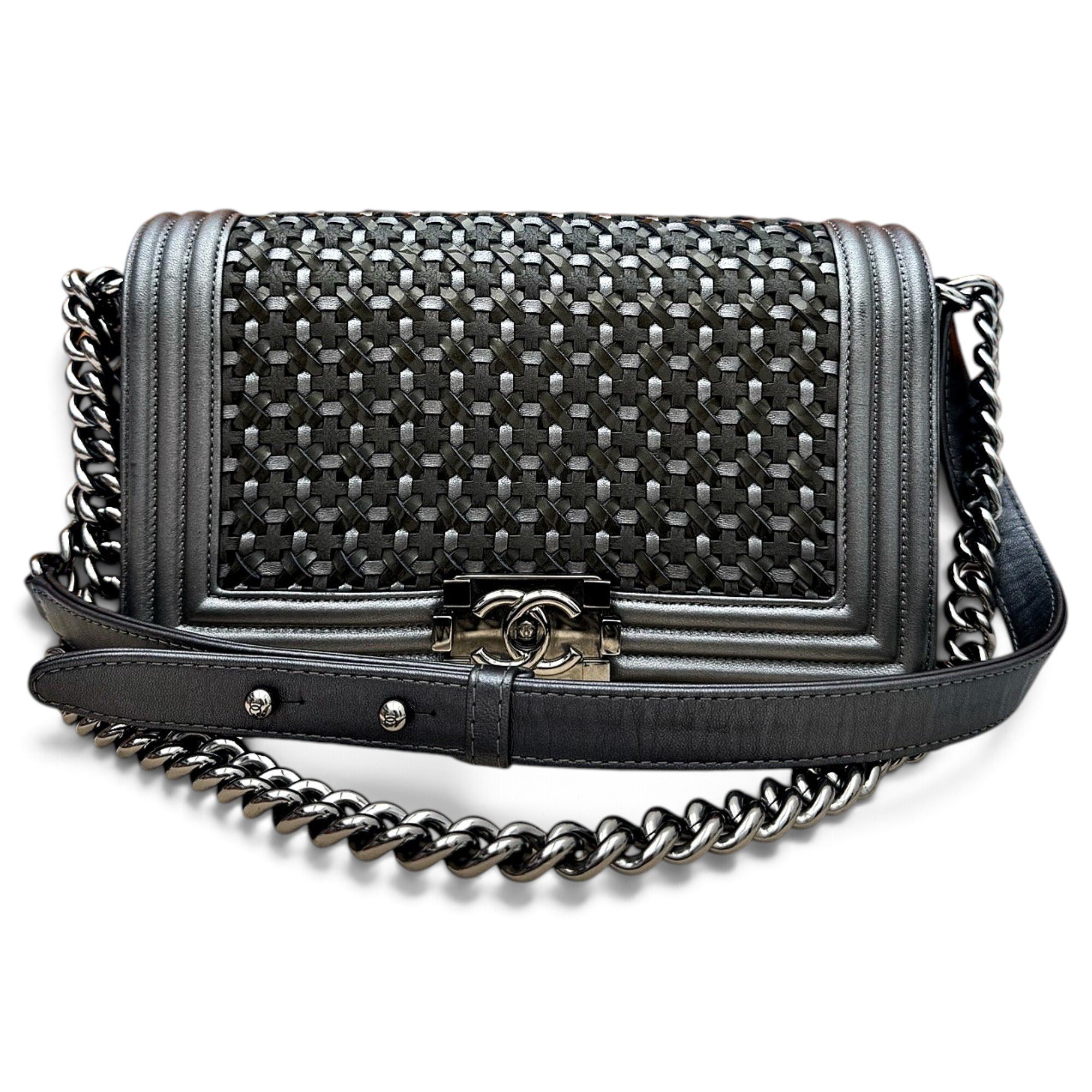 Boy leather handbag