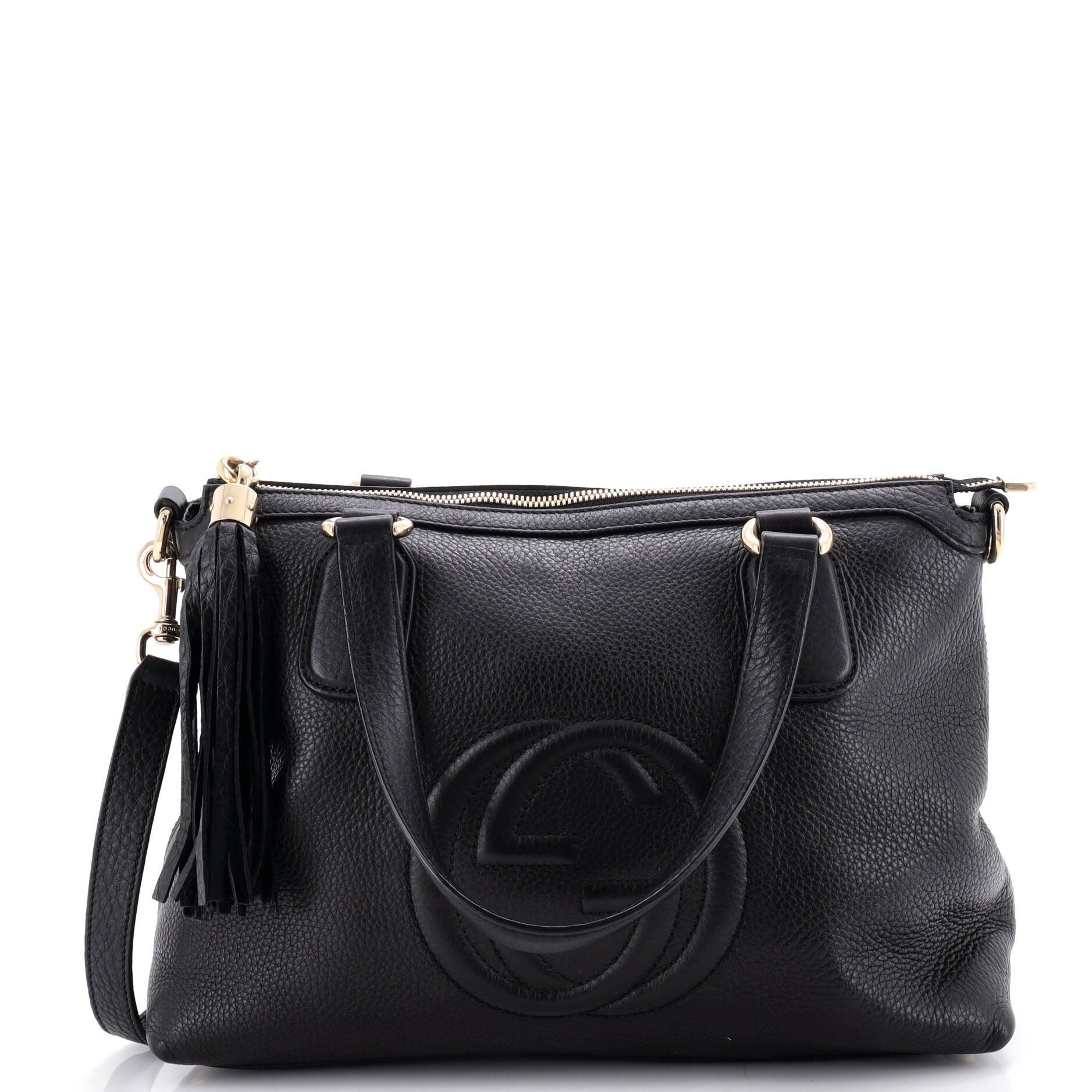 Leather handbag